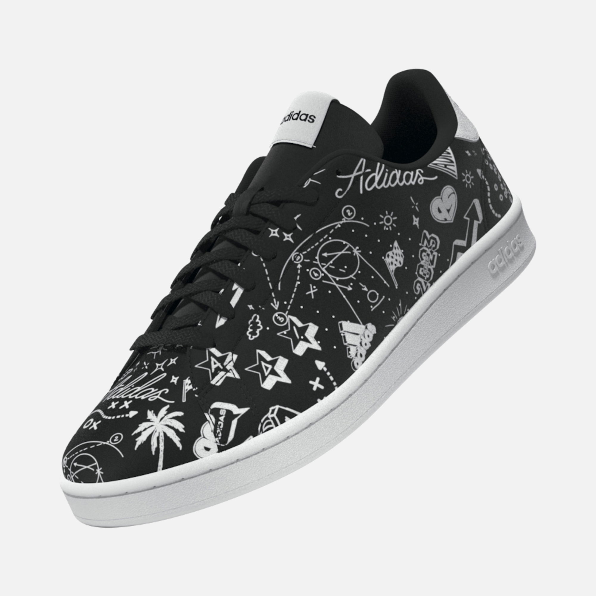 adidas Sportswear Advantage Cloudfoam Graphic FW23 Erkek Spor Ayakkabı