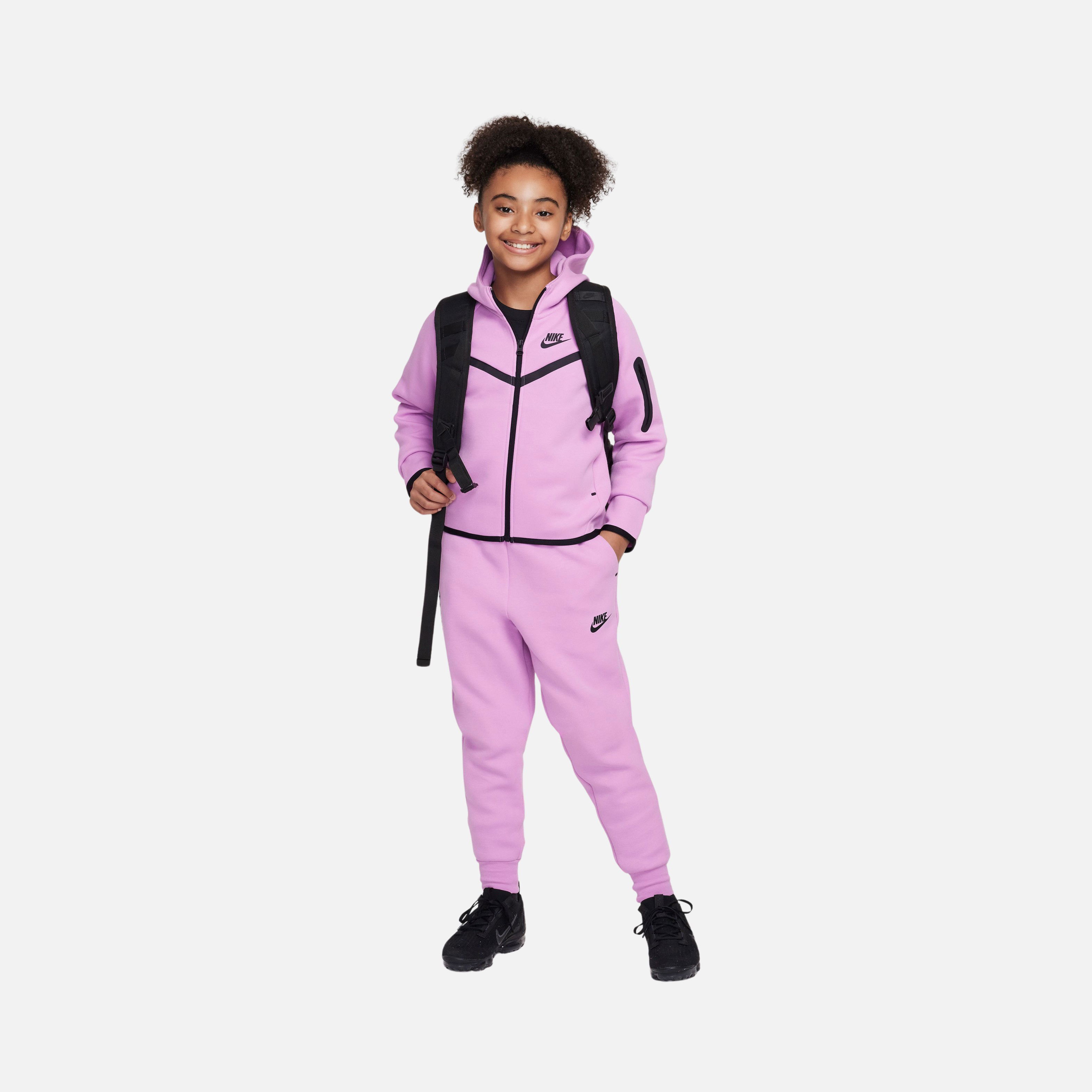 Nike Sportswear Tech Fleece SS25 Full-Zip Hoodie (Girls') Çocuk Sweatshirt