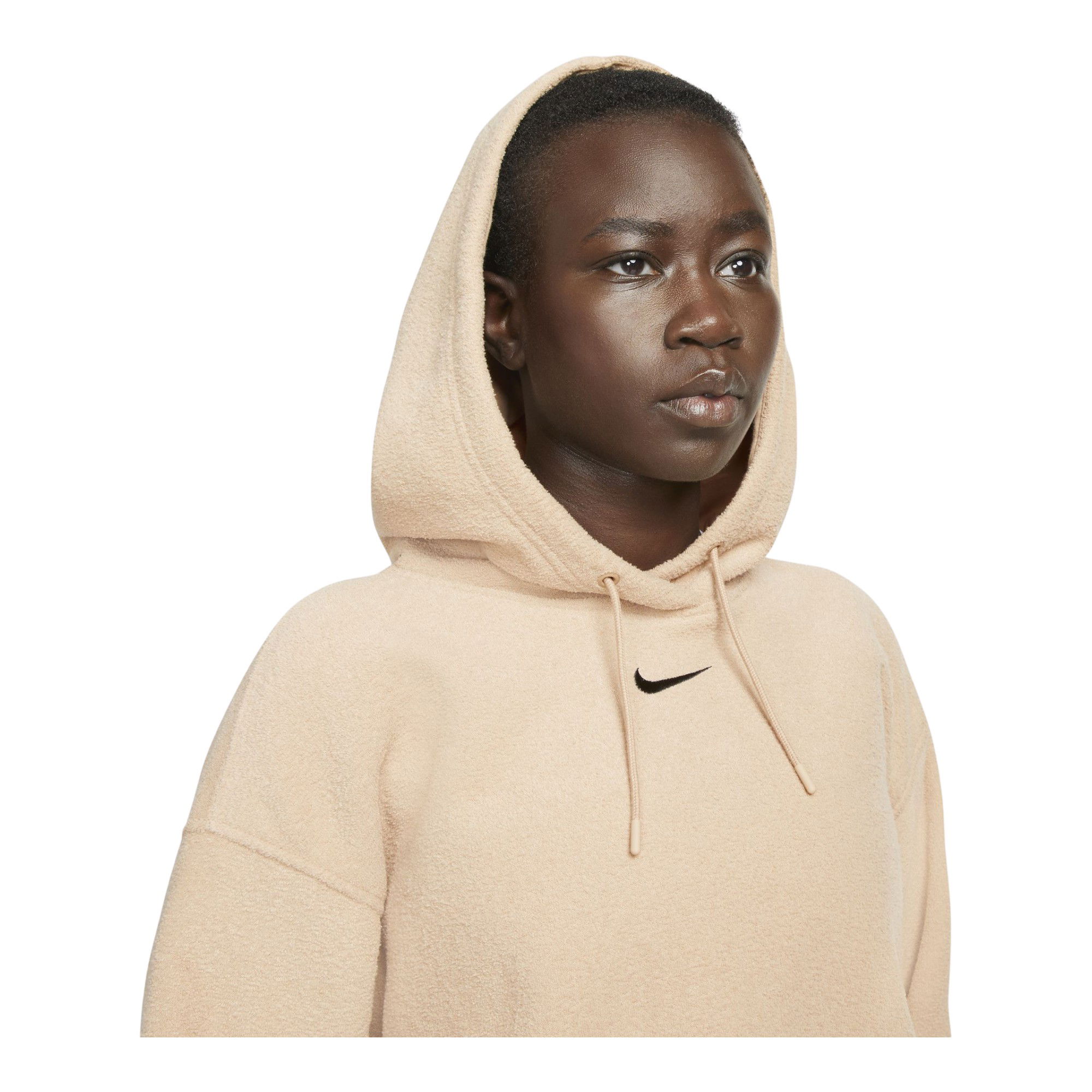 Nike Sportswear Essentials Plush Hoodie Kadın Sweatshirt