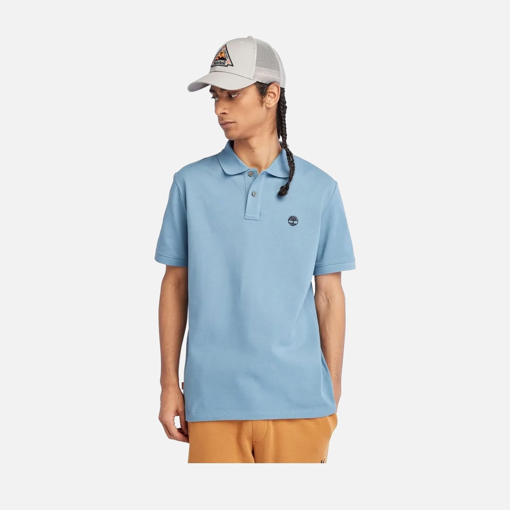Timberland Sportswear Millers River Pique Short-Sleeve Polo Erkek Tişört