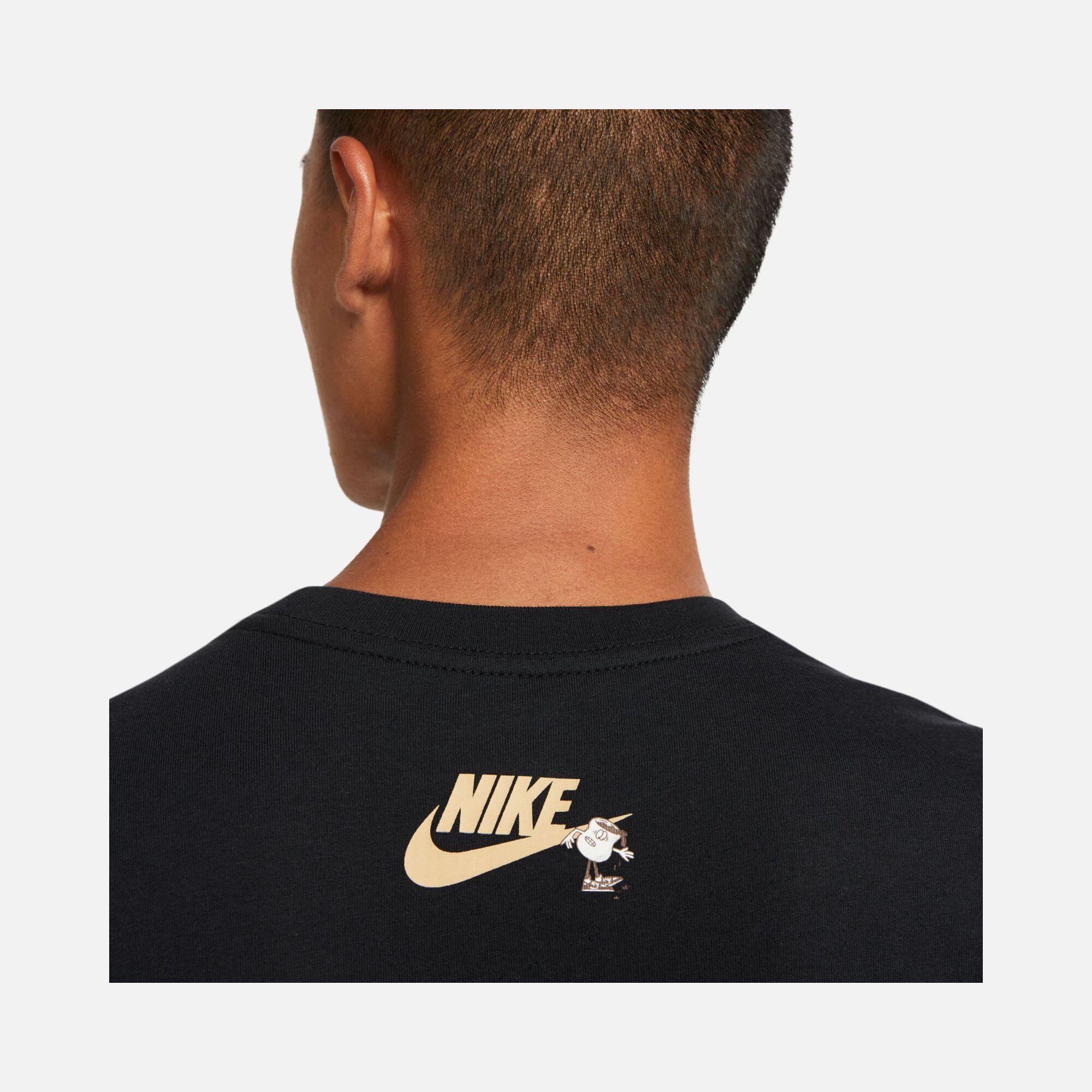 Nike Sportswear Coffee Swoosh Graphic Short-Sleeve Erkek Tişört