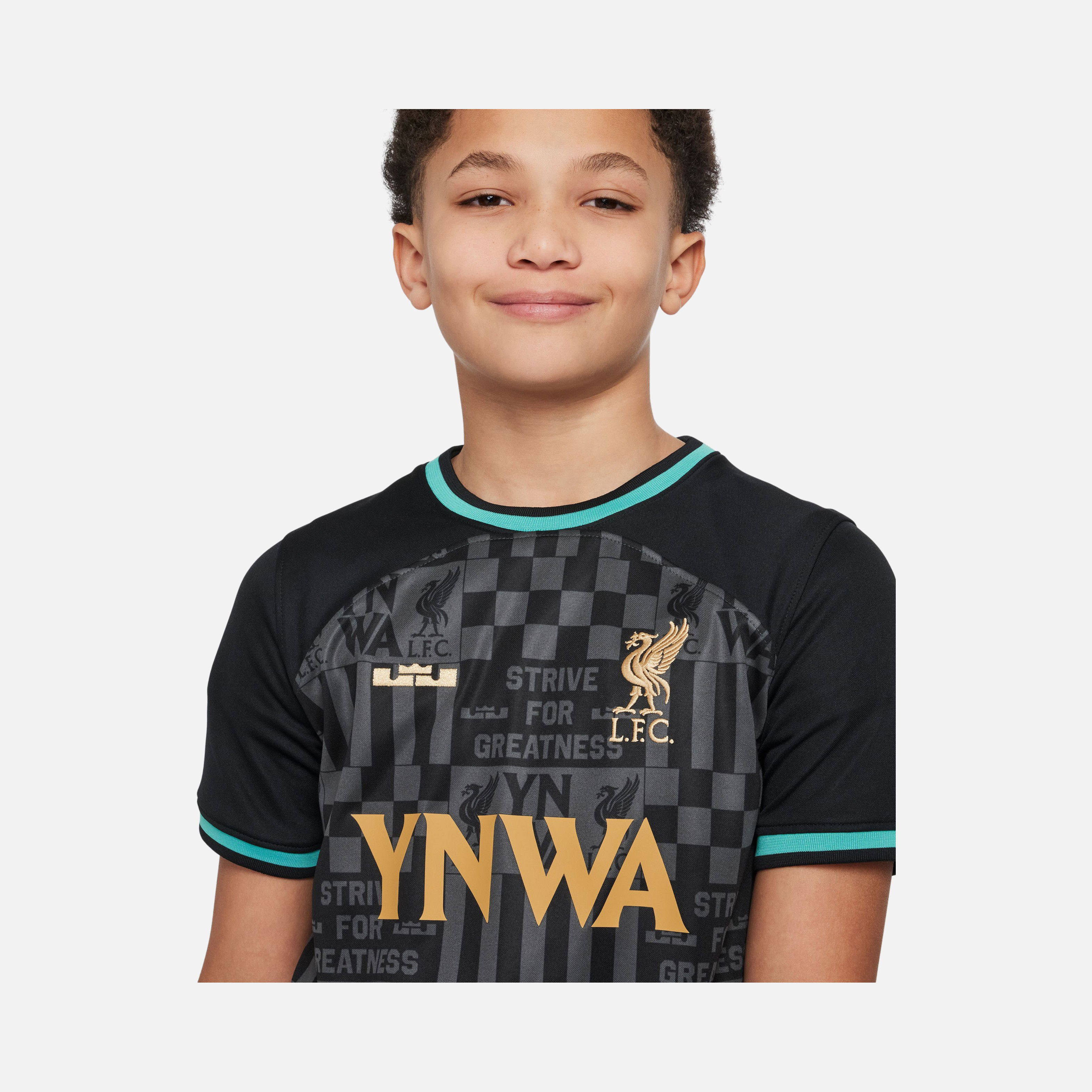 Nike Liverpool F.C. x LeBron James Dri-Fit Stadium Çocuk Forma