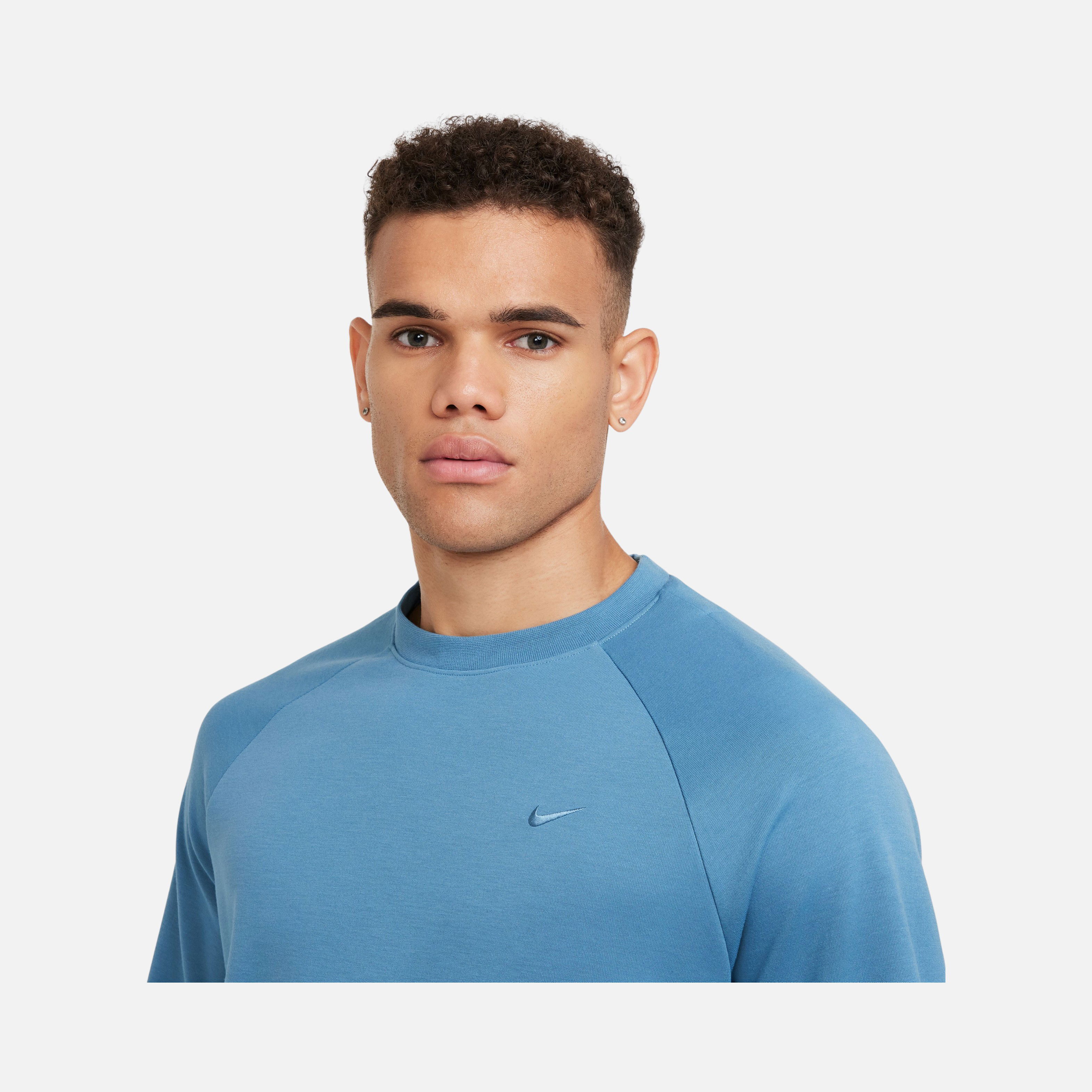 Nike Primary Dri-Fit UV Versatile Crew Erkek Sweatshirt