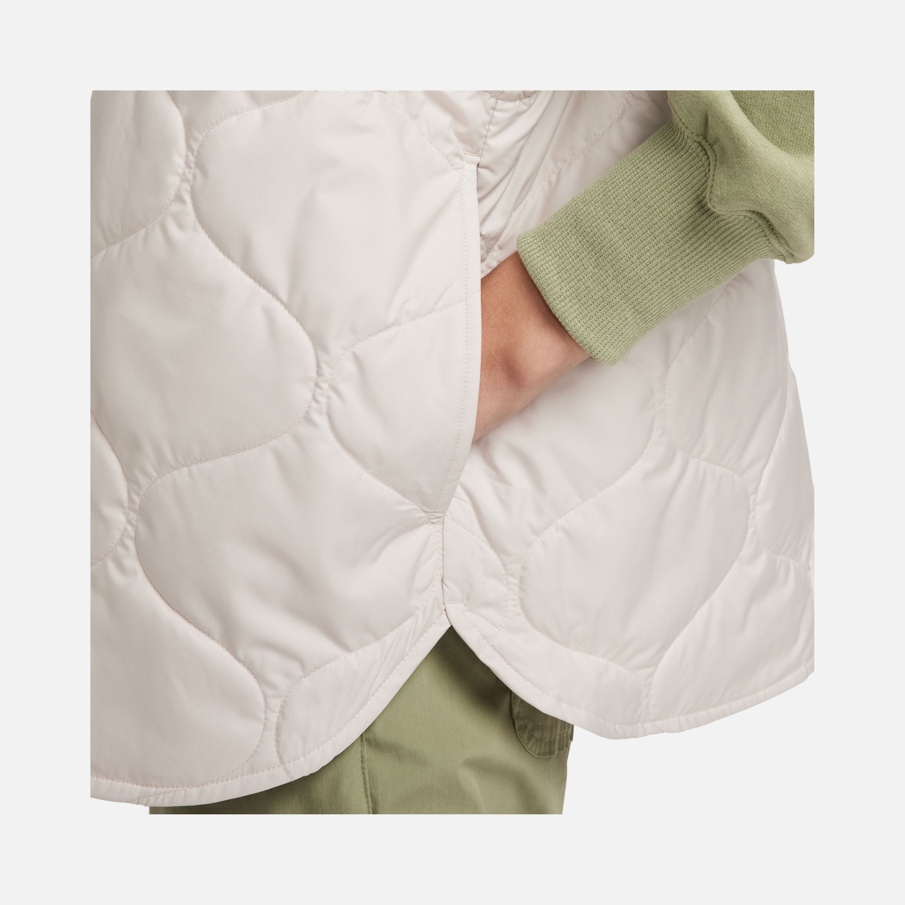 Nike Sportswear Essential Quilting Fabric Full-Snap Kadın Yelek