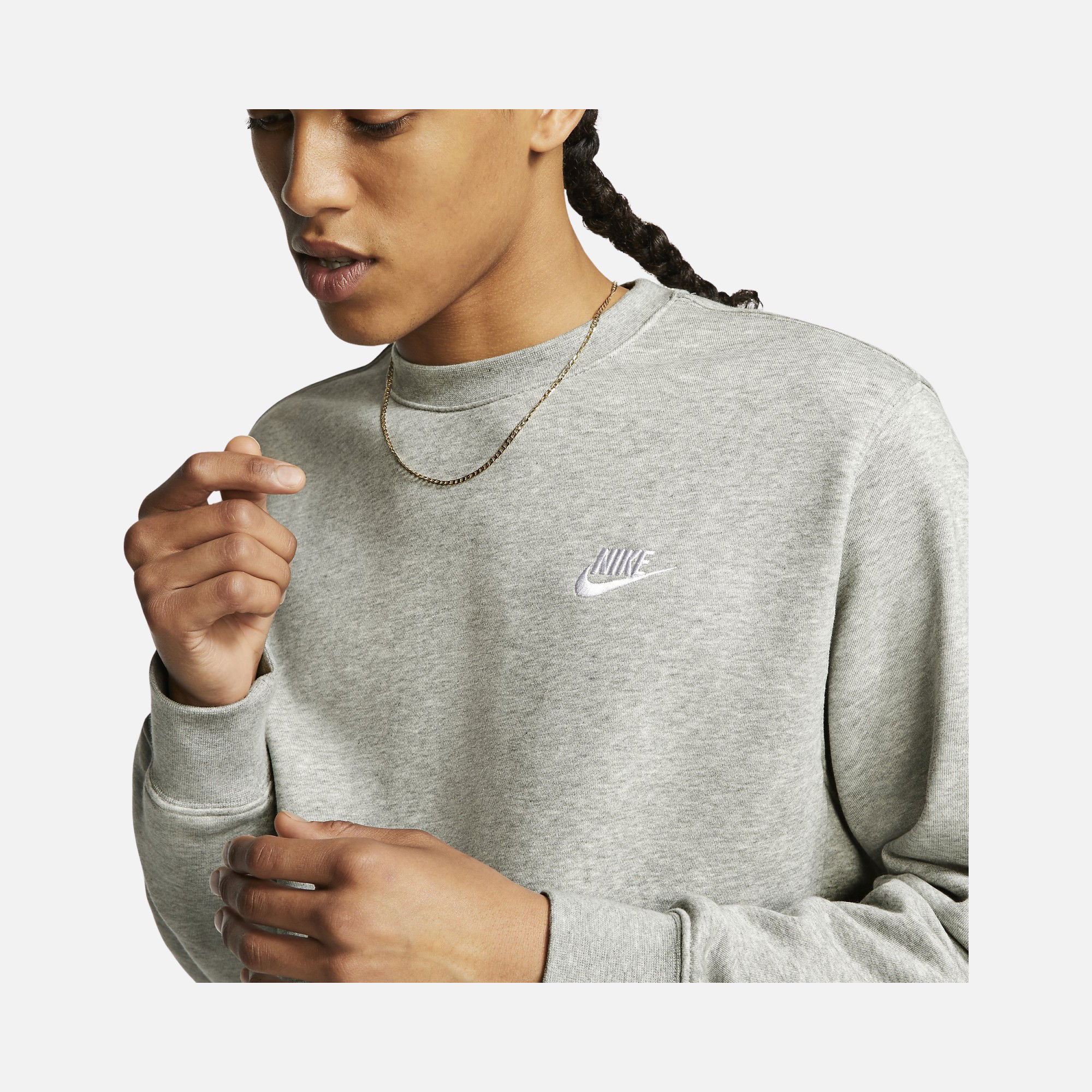 Nike Sportswear Club French Terry Erkek Sweatshirt