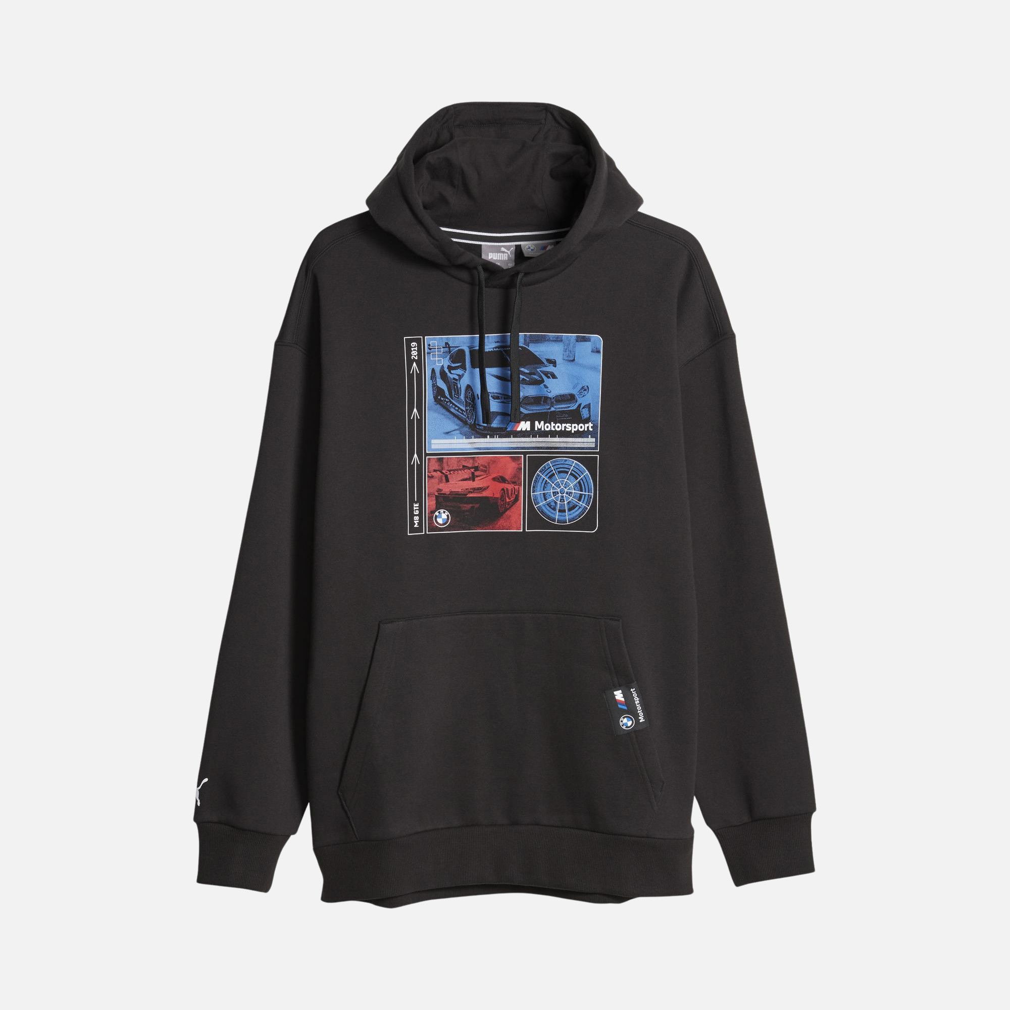 Puma Sportswear BMW M Motorsport Graphic Hoodie Erkek Sweatshirt