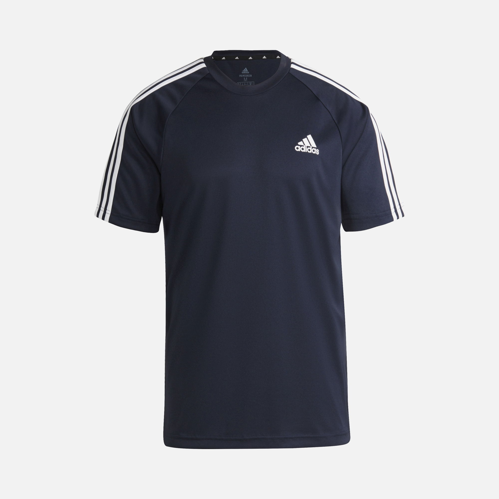 adidas AEROREADY Sereno 3-Stripes Sportswear&Gym Short-Sleeve Erkek Tişört