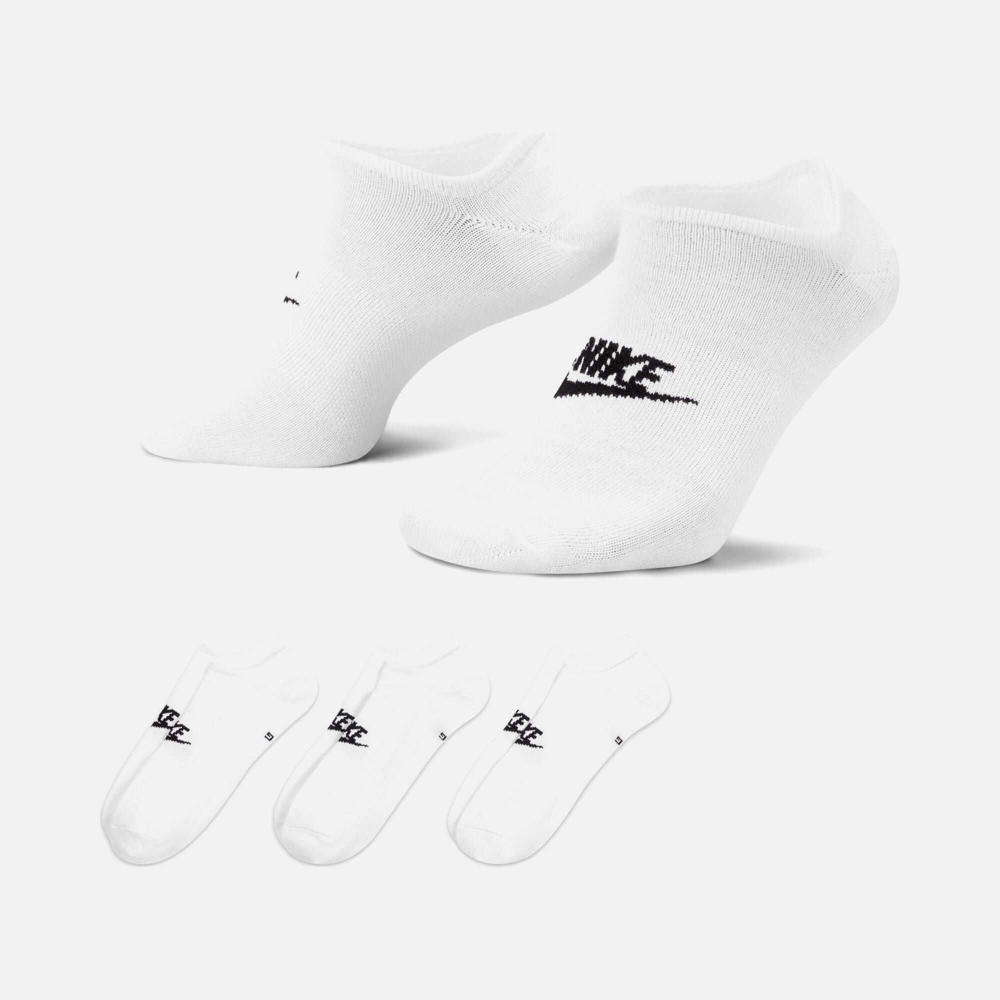 Nike Sportswear Everyday Essential No-Show (3 Pairs) Unisex Çorap
