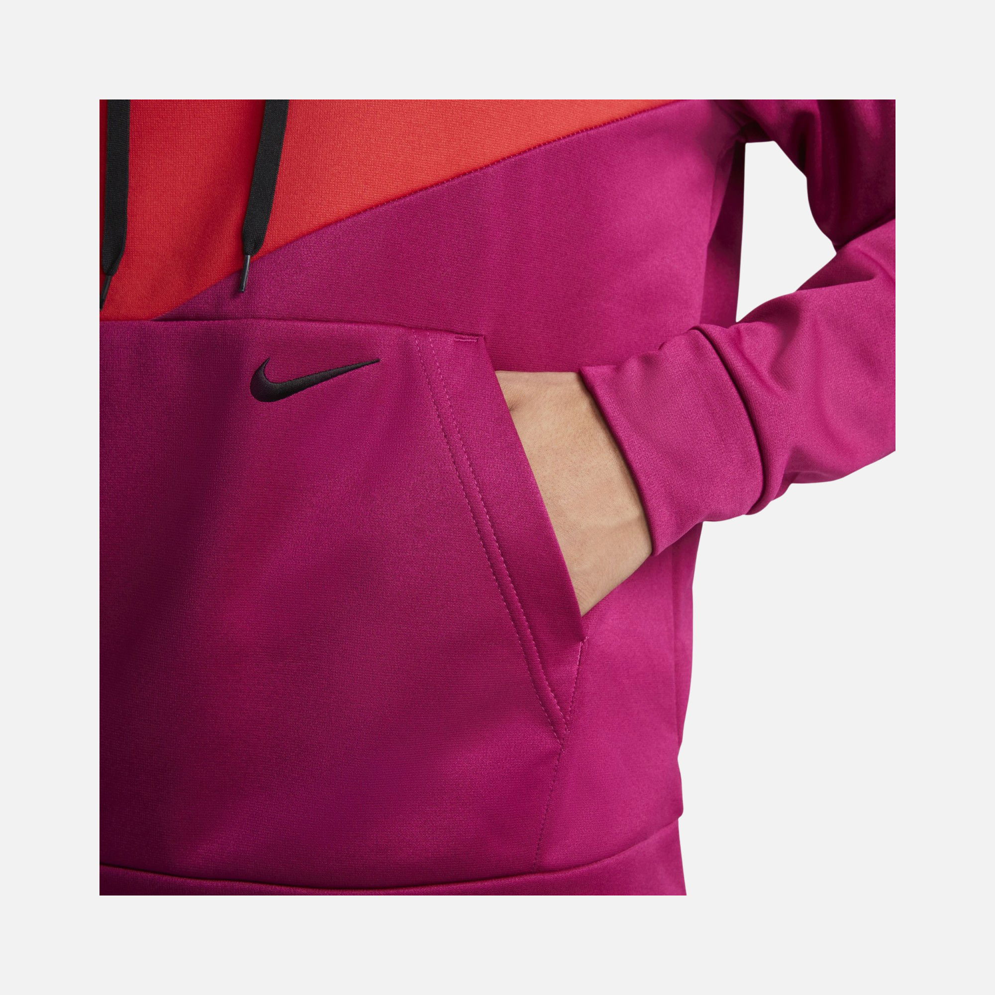 Nike Therma-Fit Pullover Swoosh Graphic Fitness Hoodie Erkek Sweatshirt