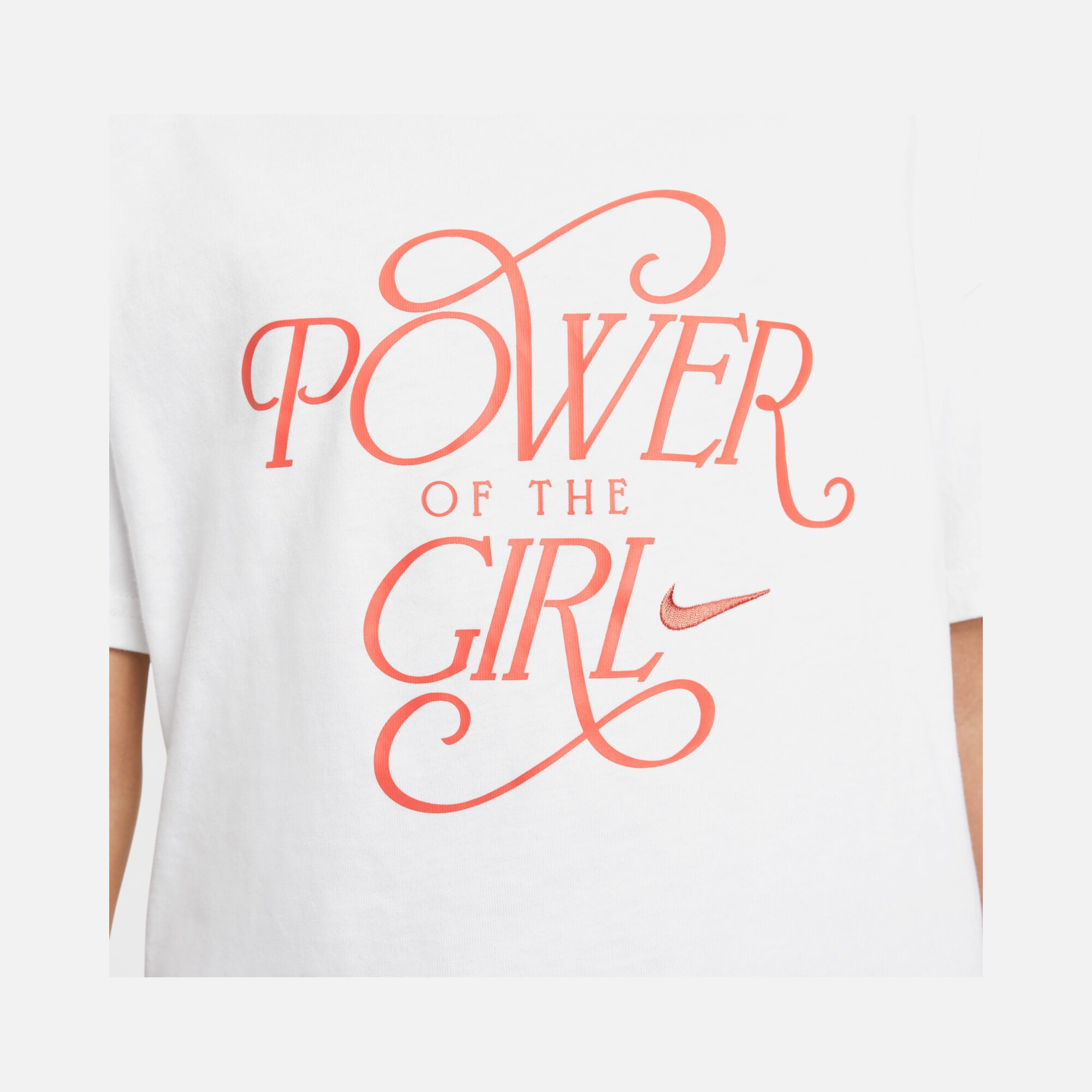 Nike Sportswear ''Power of The Girl Graphic'' Short-Sleeve (Girls') Çocuk Tişört