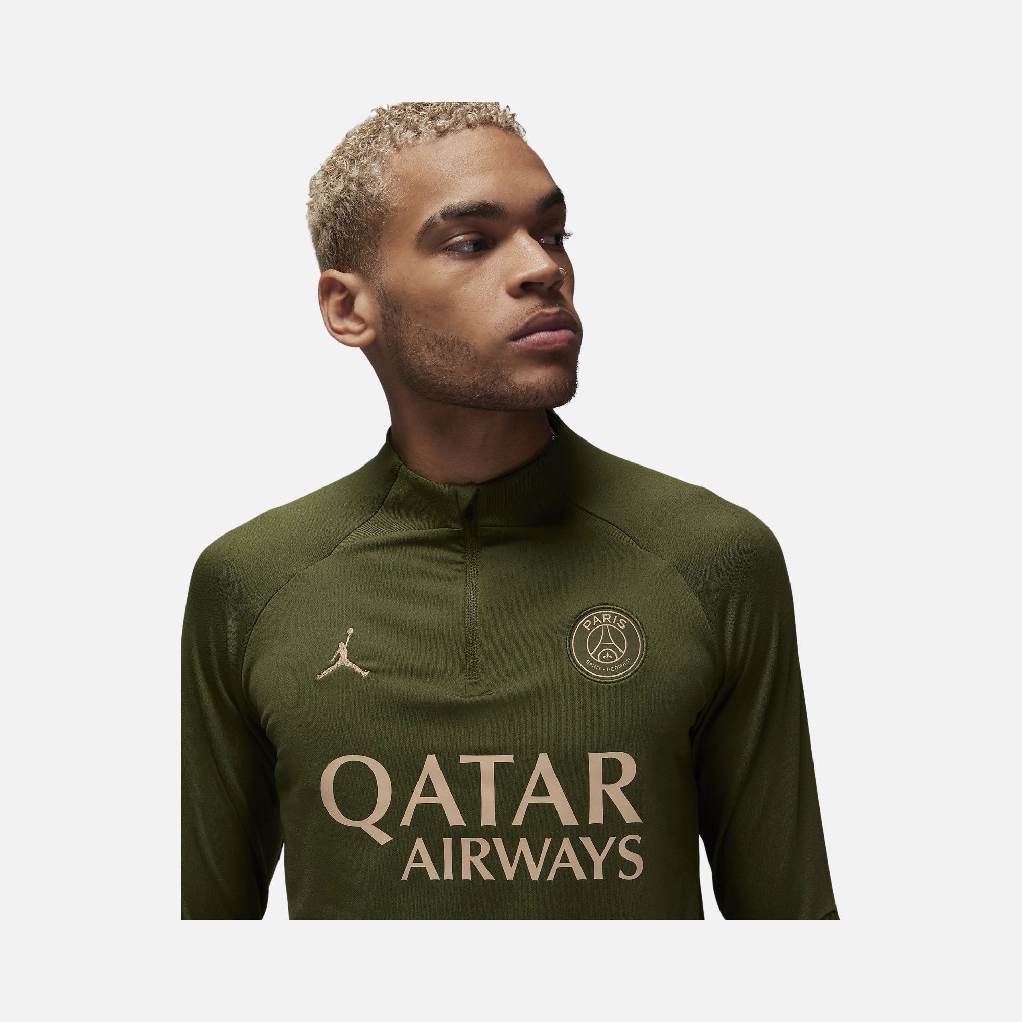Nike Paris Saint-Germain Strike Fourth Jordan Dri-Fit Football Long-Sleeve Erkek Tişört