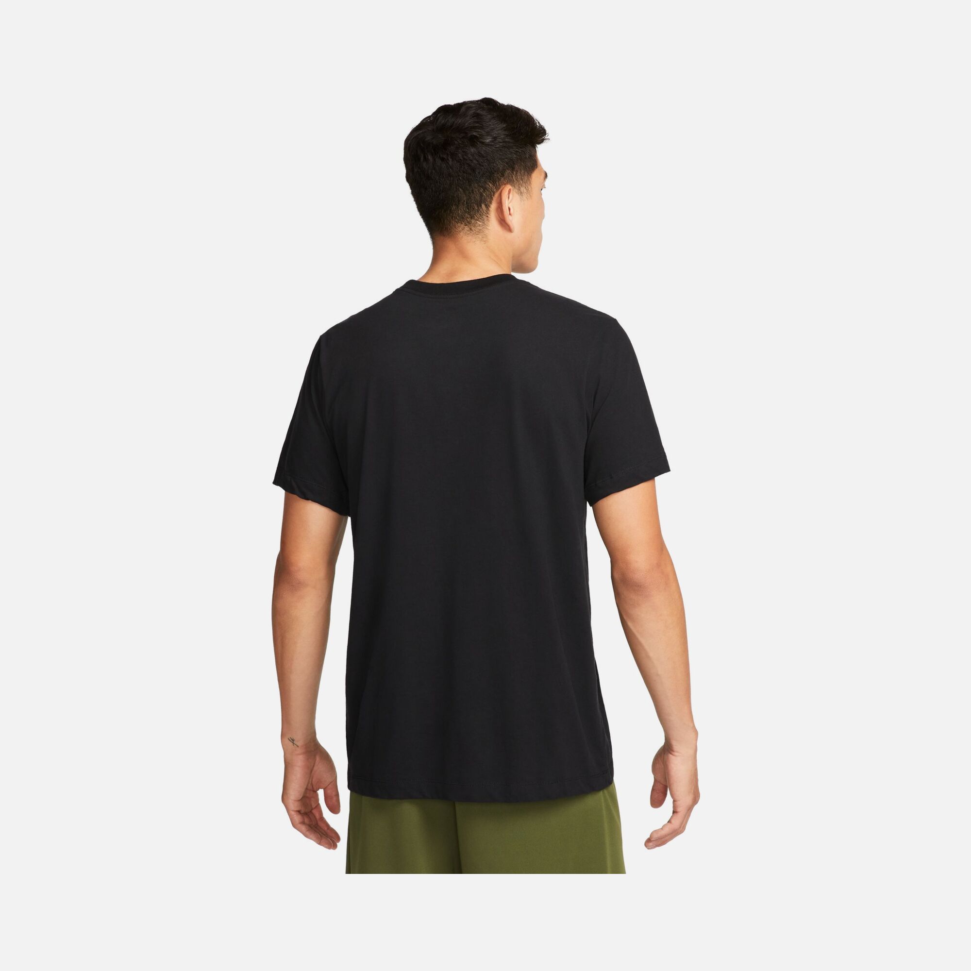 Nike Dri-Fit Camouflage Swoosh Graphic Training Short-Sleeve Erkek Tişört