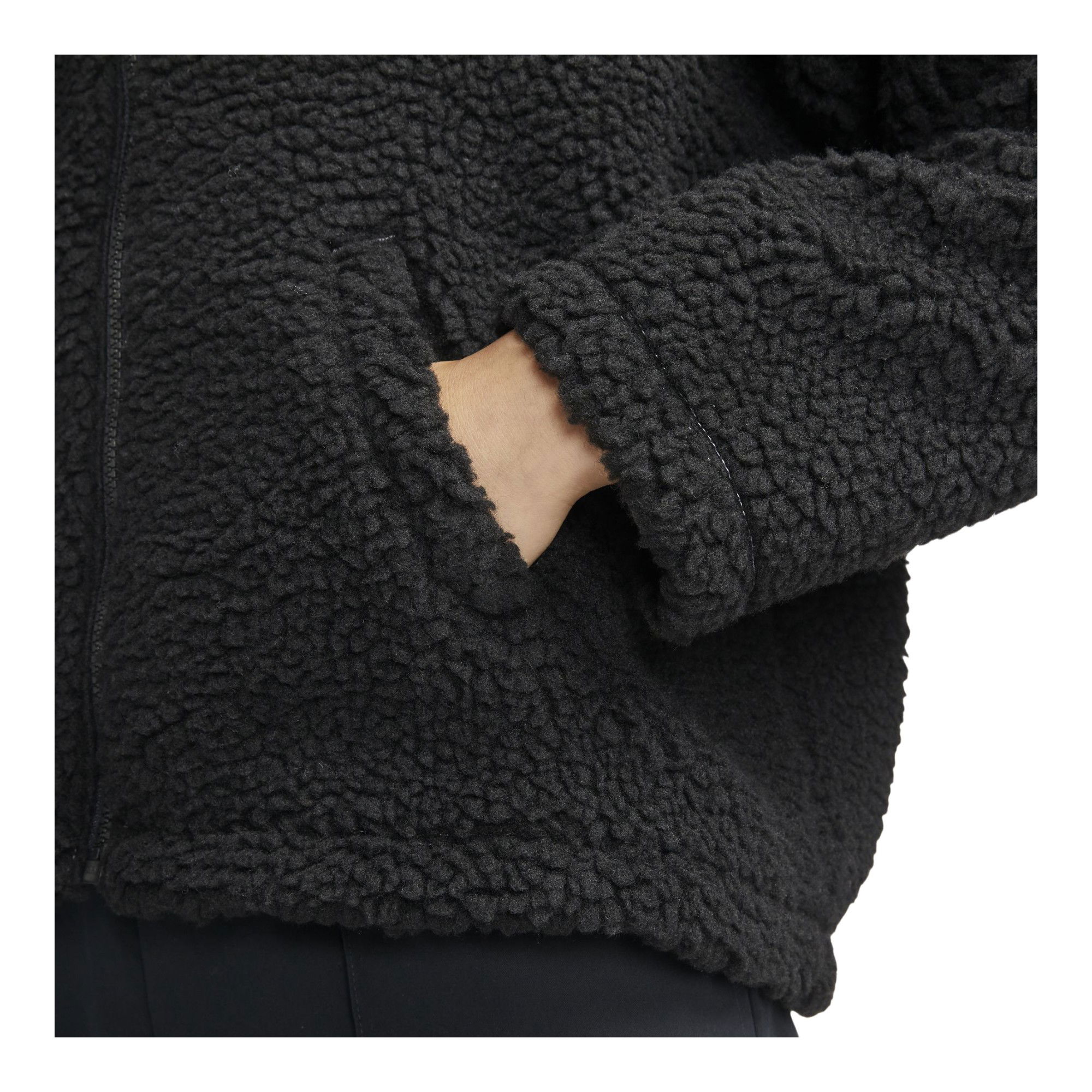 Nike Sportswear Sherpa Swoosh Graphic Full-Zip Kadın Ceket