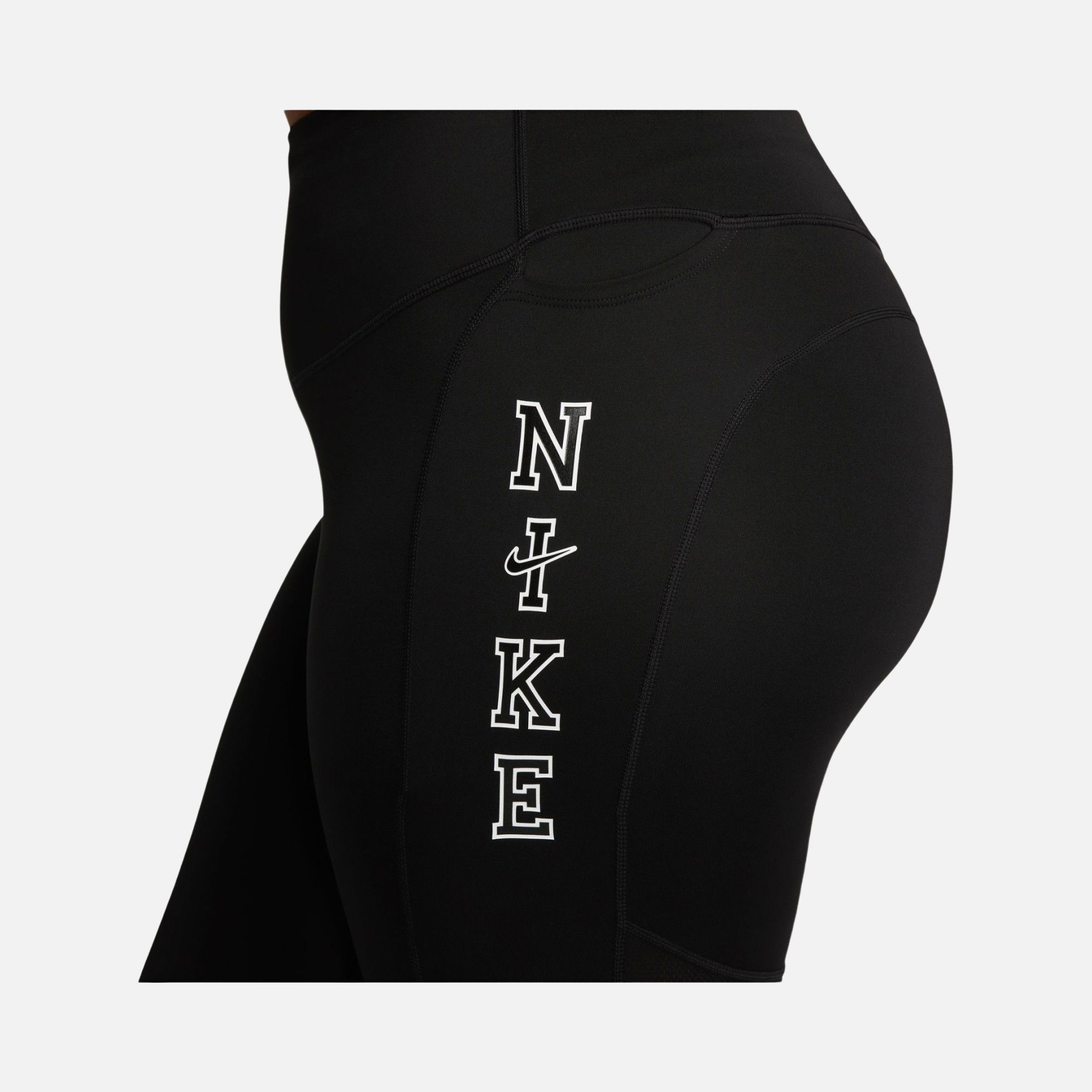 Nike Dri-Fit Epic Fast Mid-Rise Running (Plus-Size) Kadın Tayt