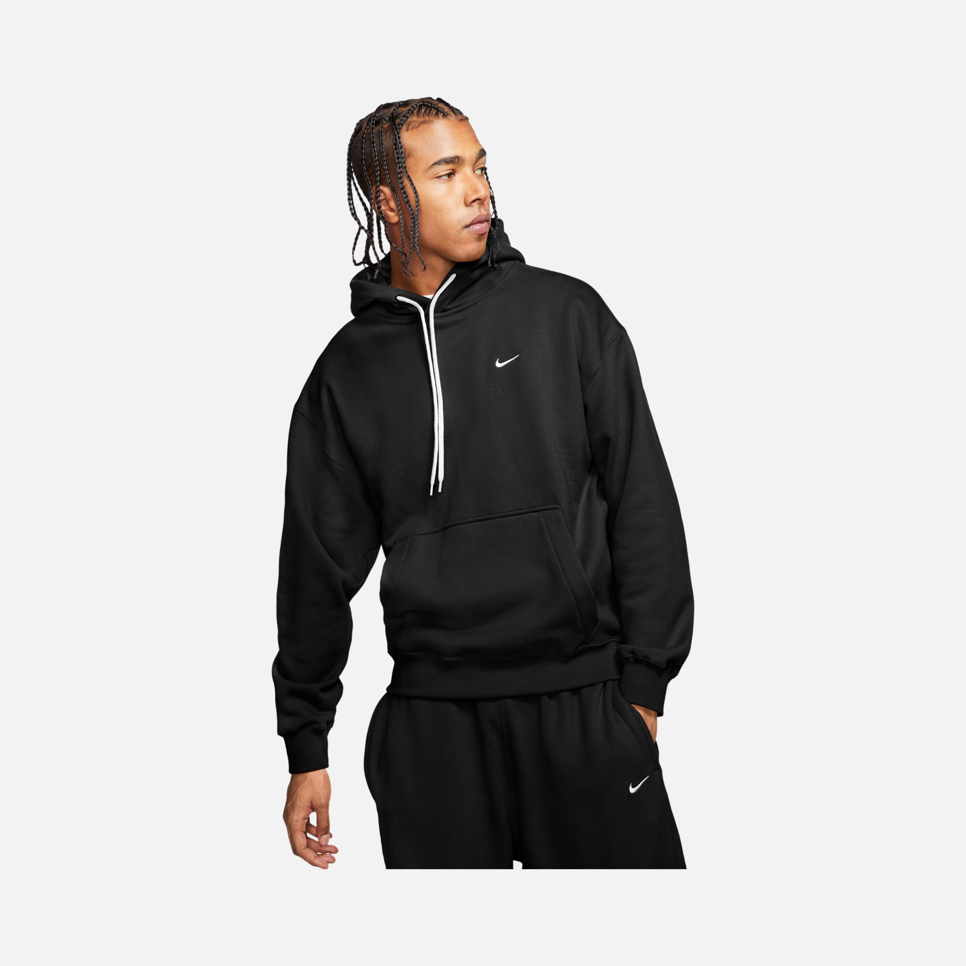 Nike Sportswear Solo Swoosh Fleece Heavyweight Hoodie Erkek Sweatshirt