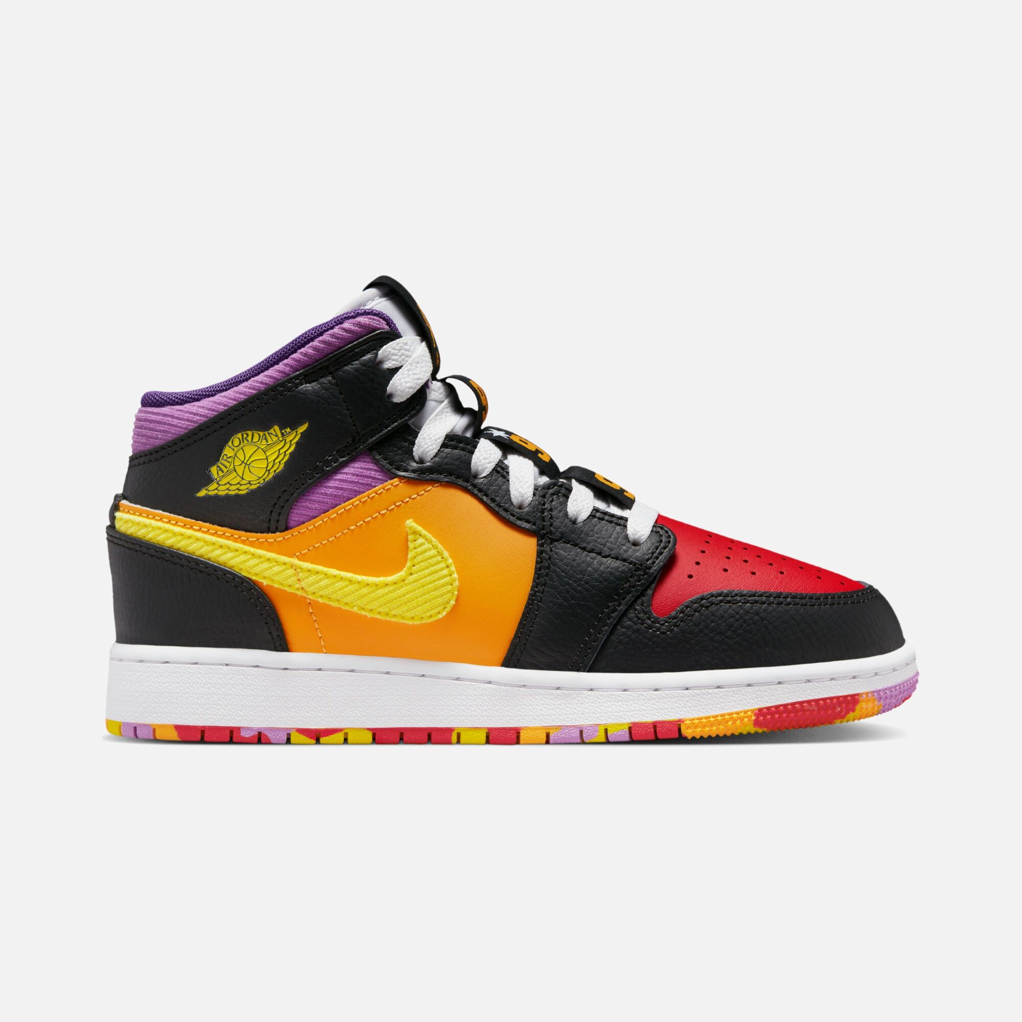 Nike Air Jordan 1 Mid SS Championships (GS) Spor Ayakkabı
