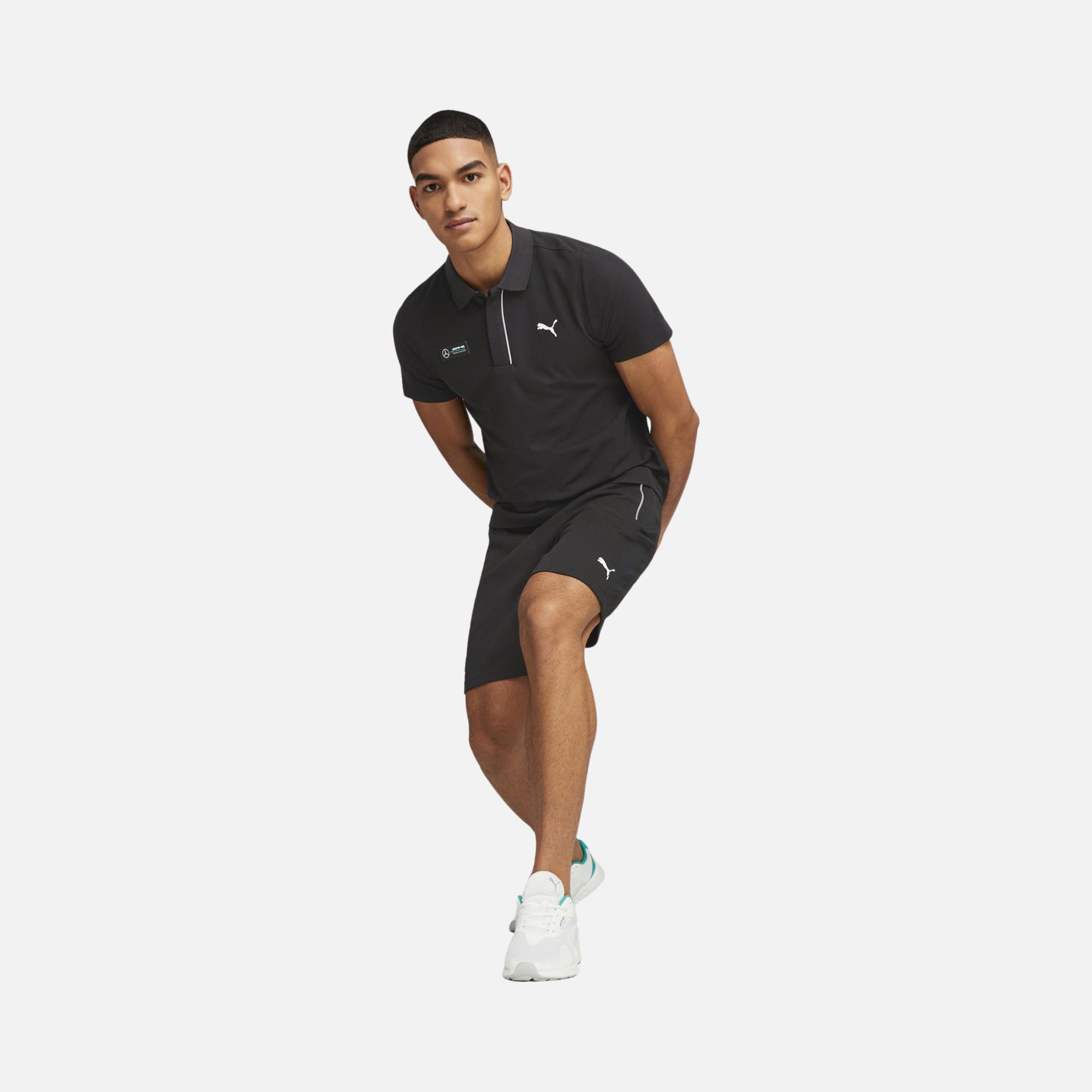 Puma Sportswear Mercedes-AMG Polo Short-Sleeve Erkek Tişört