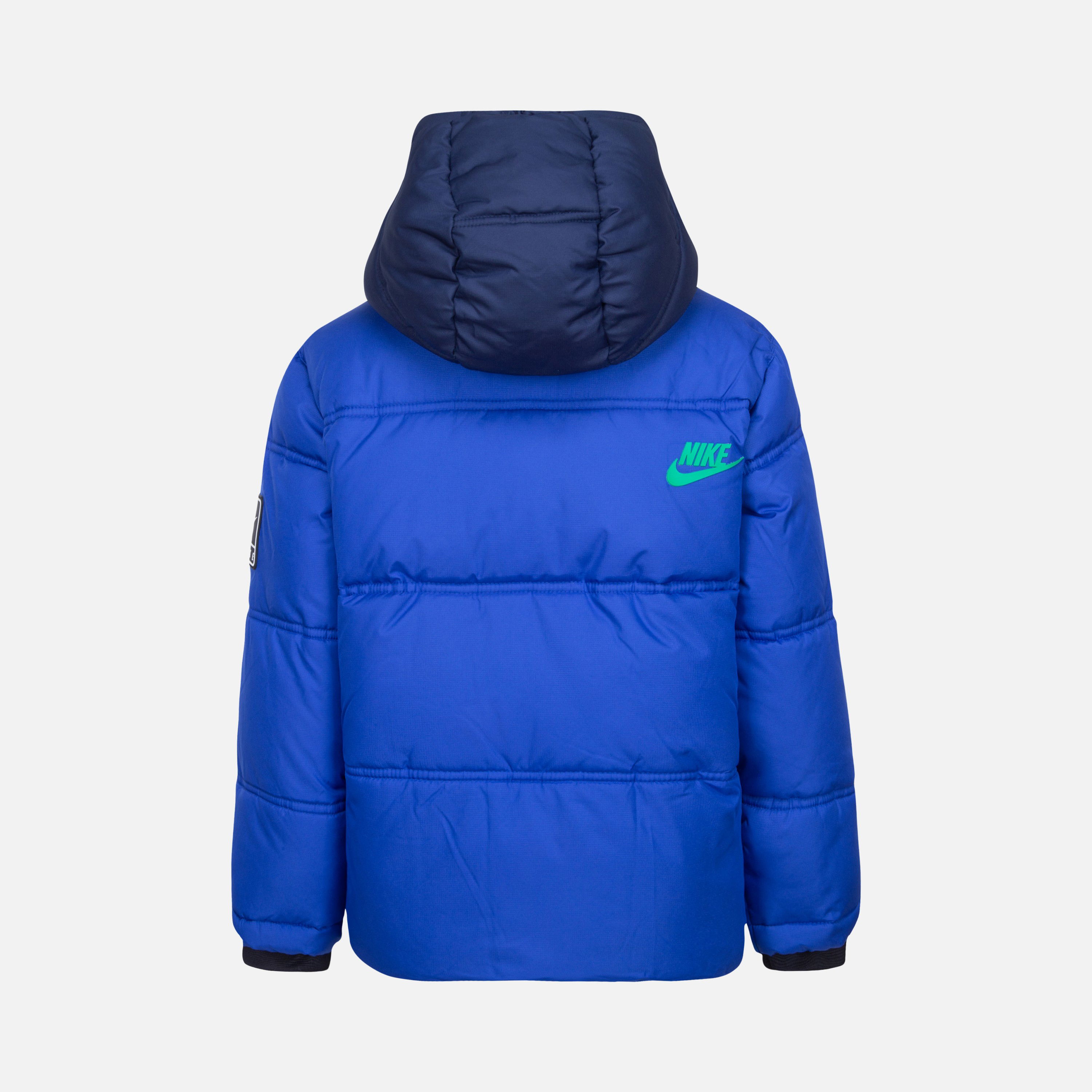 Nike Sportswear Colorblock Puffer Full-Zip Hoodie (Boys') Çocuk Mont