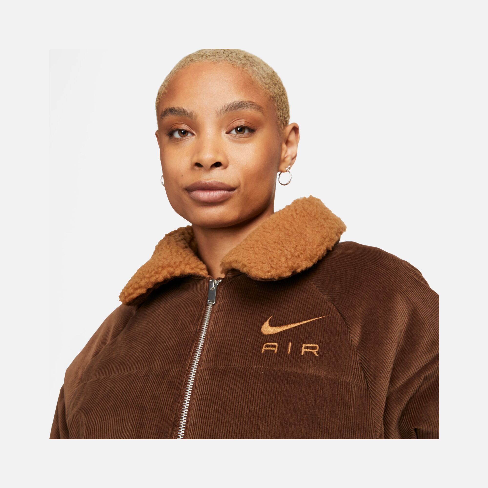 Nike Sportswear Air Therma-Fit Cord Winter Full-Zip Kadın Ceket