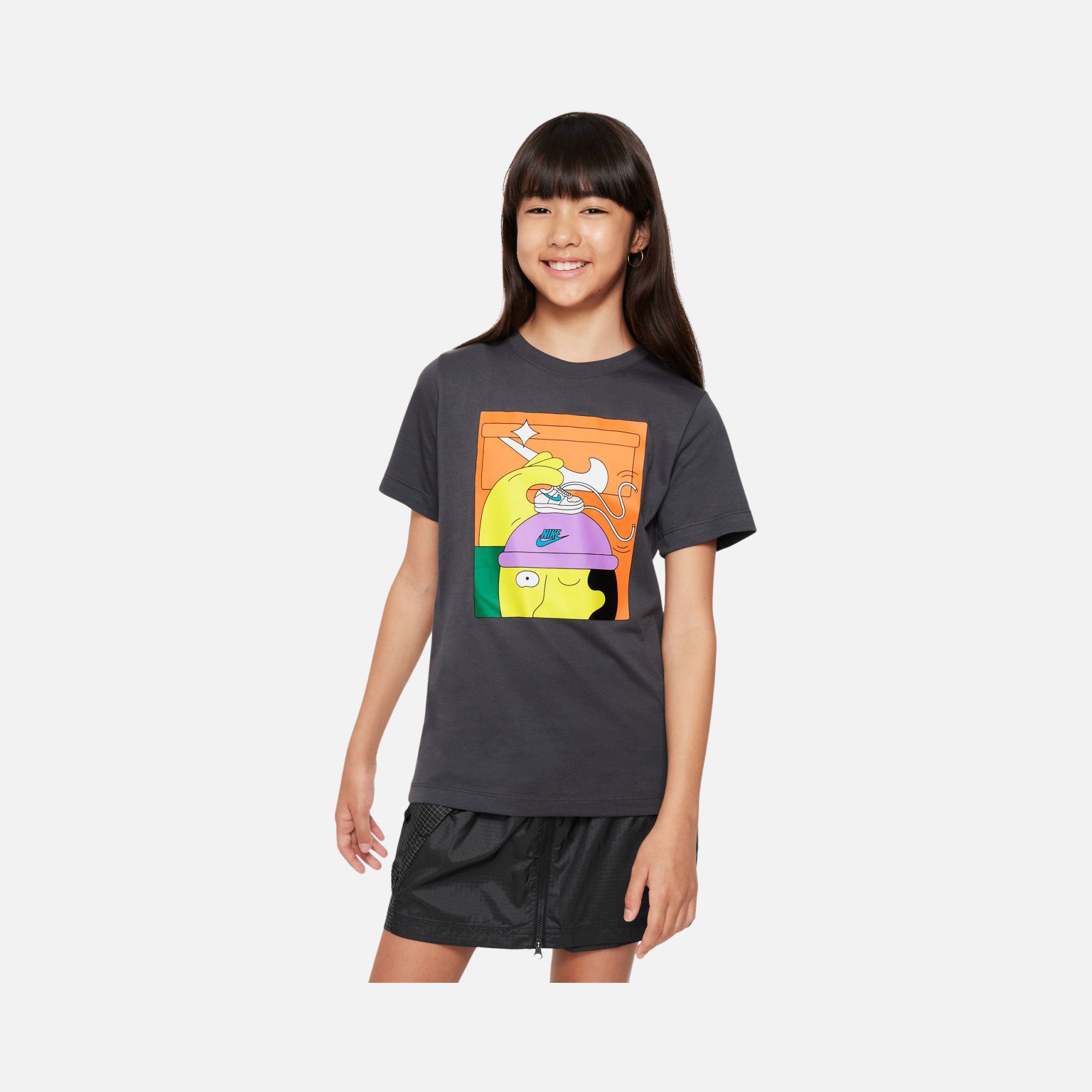 Nike Sportswear Takedown 3 Graphic Short-Sleeve Çocuk Tişört