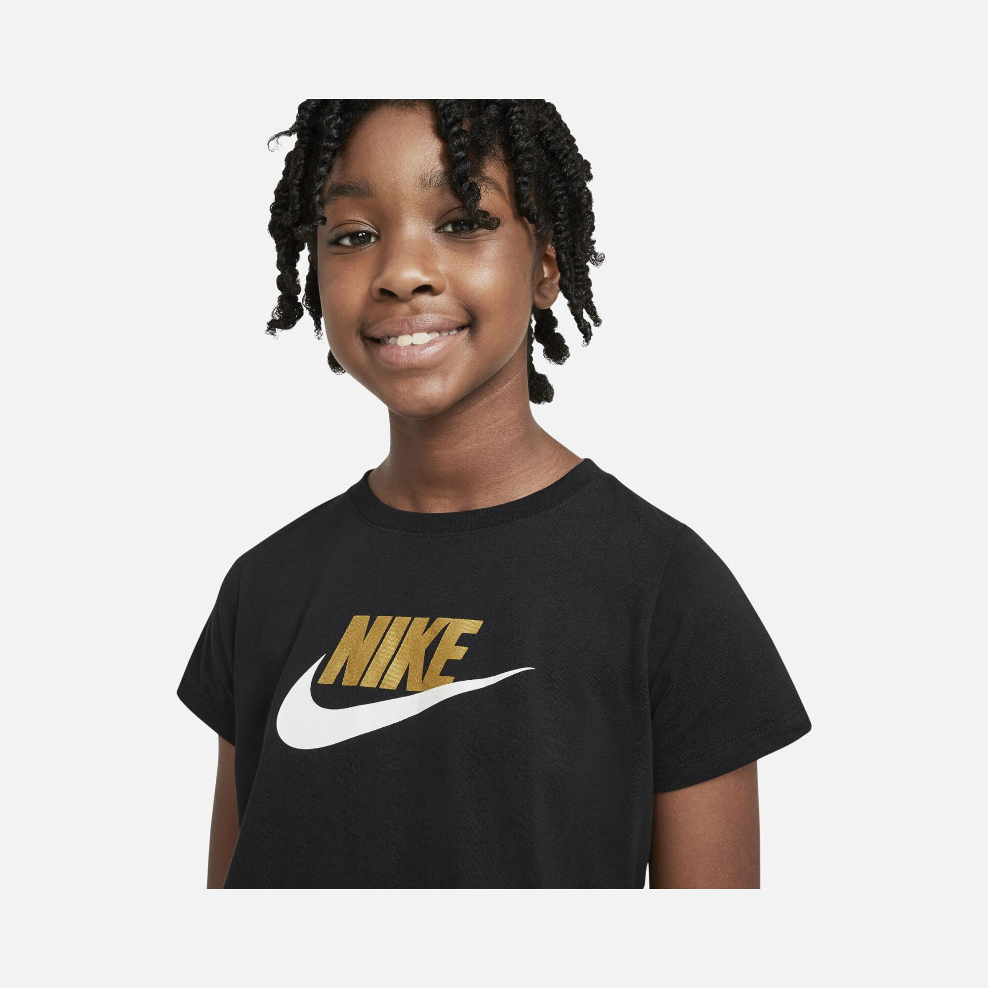 Nike Sportswear Cropped Short-Sleeve (Girls') Çocuk Tişört