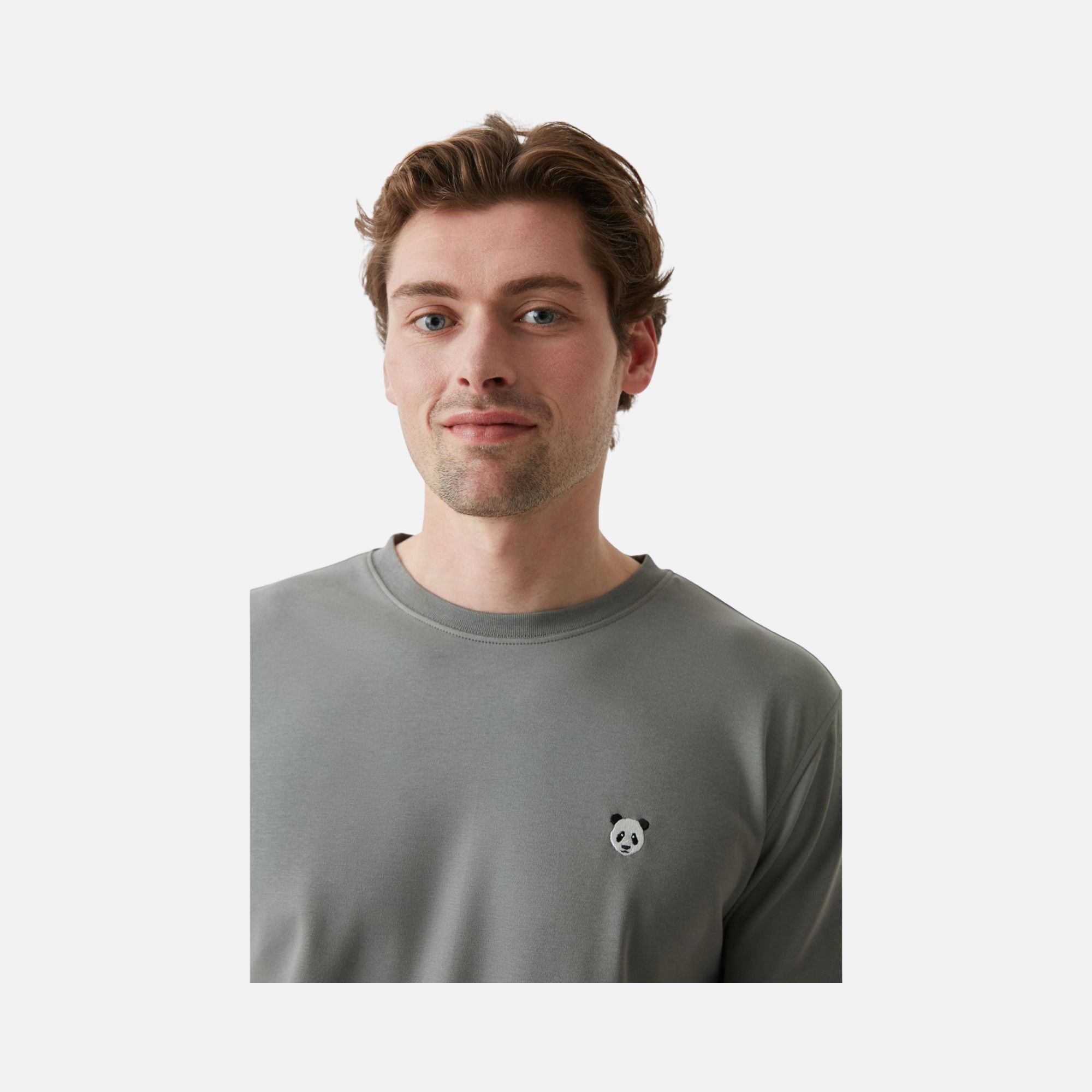 WWF Sportswear Panda Embroidered Short-Sleeve Unisex Tişört