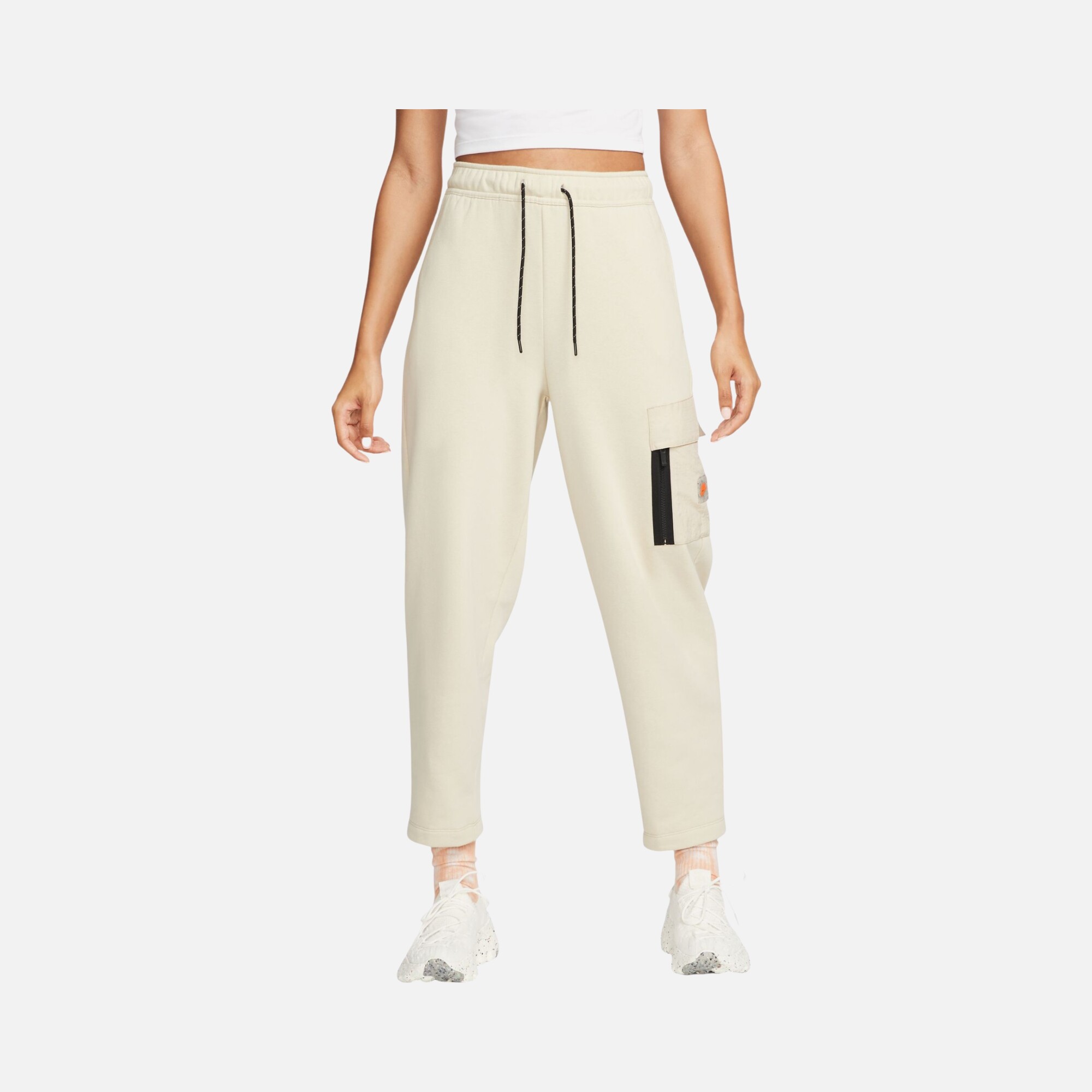 Nike Sportswear Cargo Fleece High-Waisted Kadın Eşofman Altı