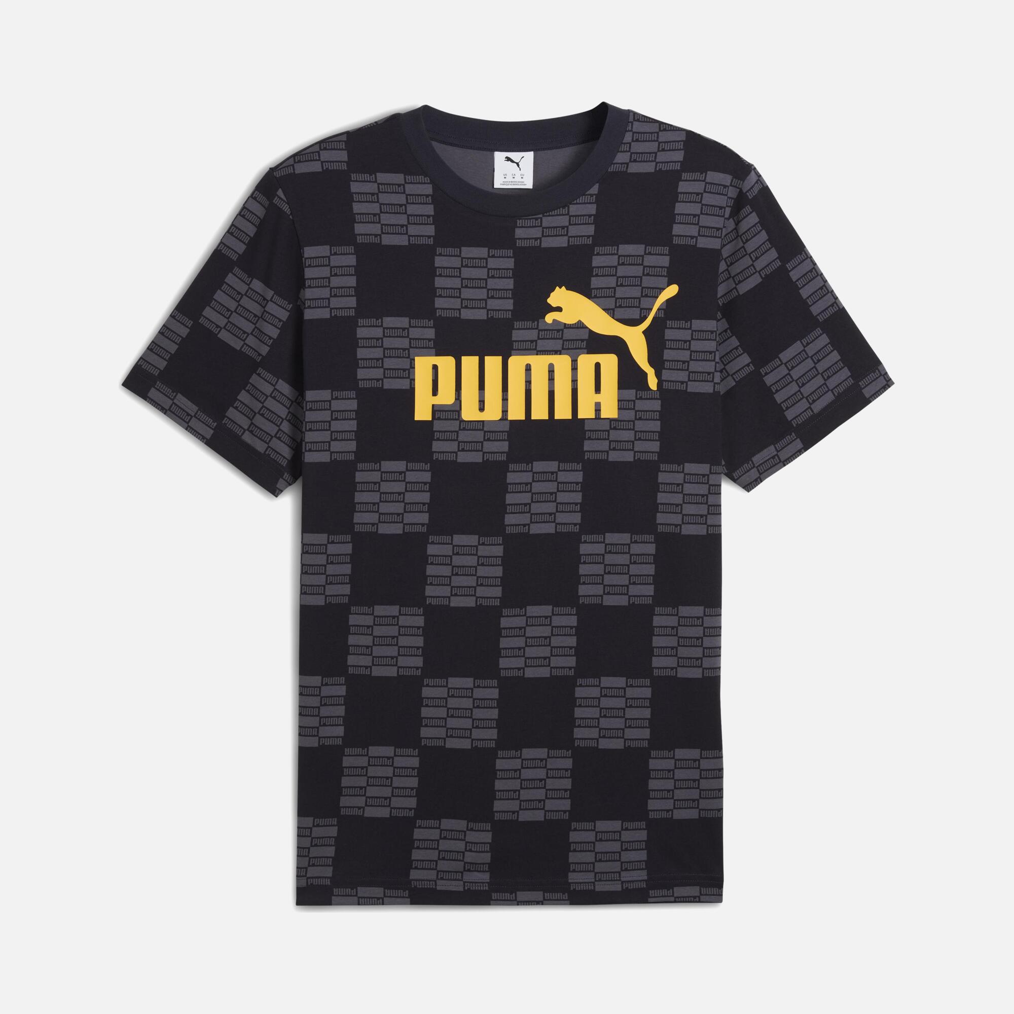 Puma Sportswear United All Over Printed Regular-Fit Short-Sleeve Erkek Tişört