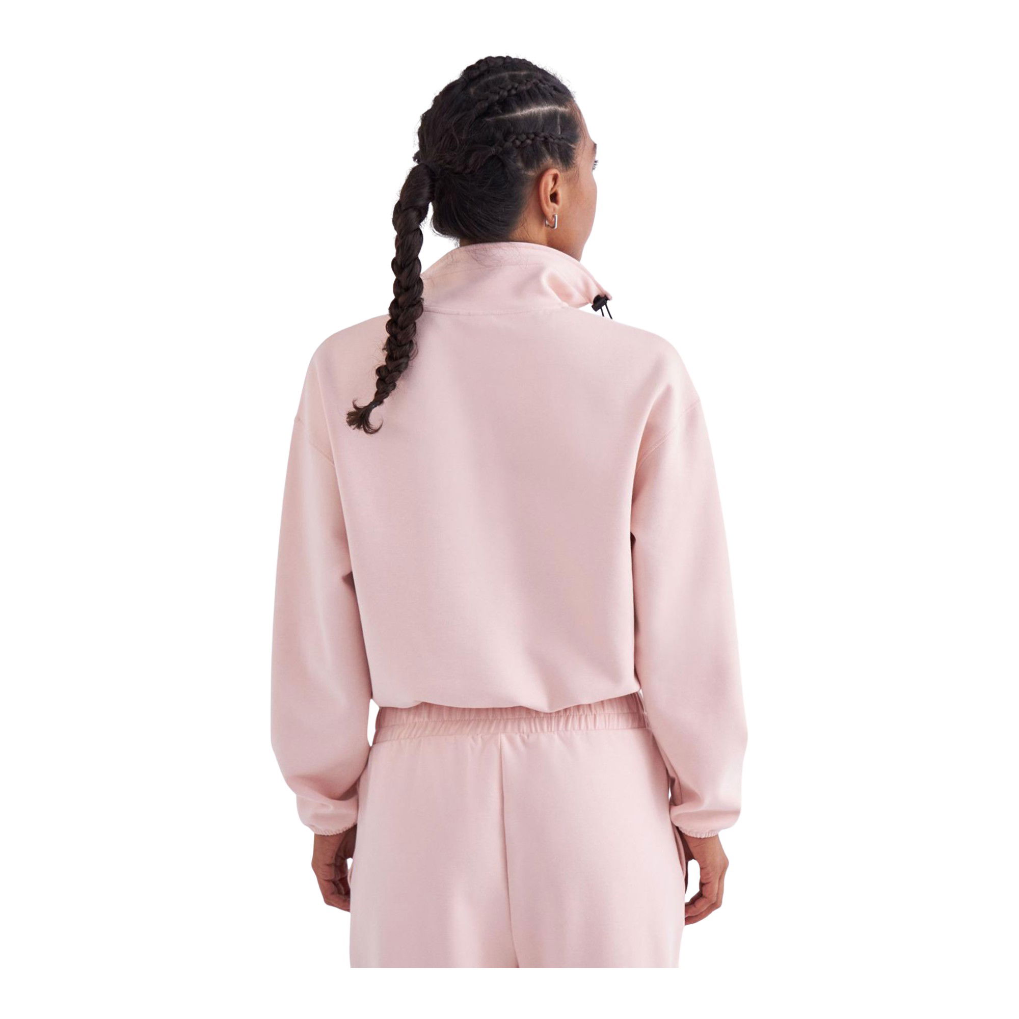 Kappa Authentic Letia Cropped Regular Fit Half-Zip Kadın Sweatshirt