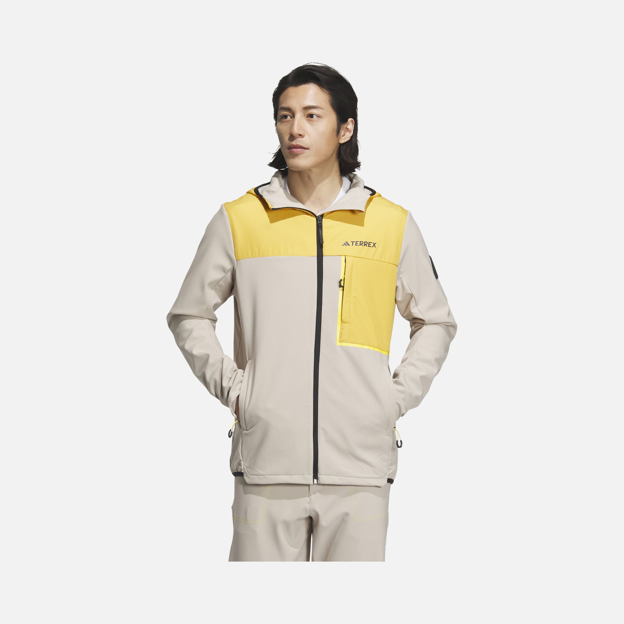 adidas Terrex National Geographic Soft Shell Full-Zip Hoodie Erkek Ceket