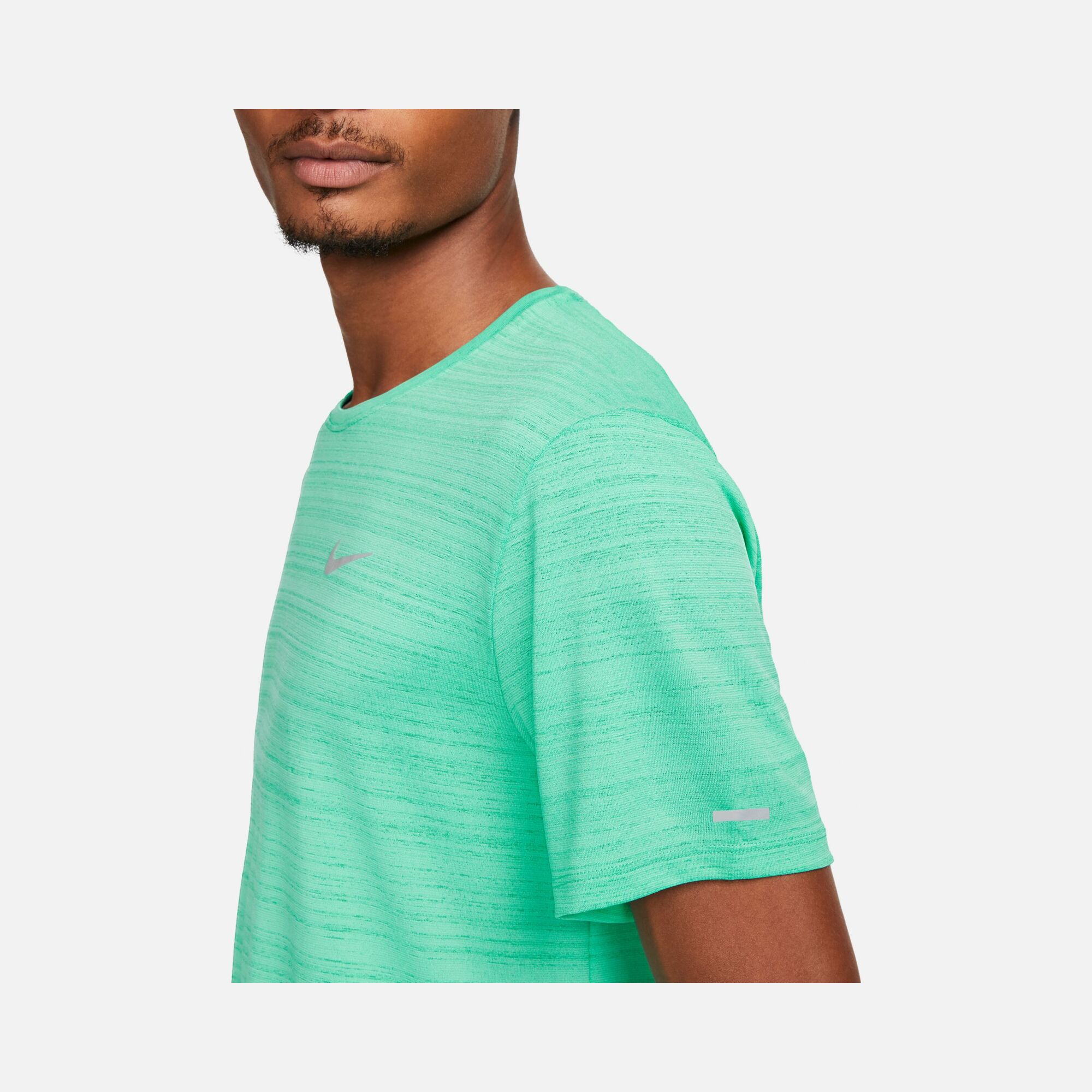 Nike Dri-Fit Miler Running Short-Sleeve Erkek Tişört