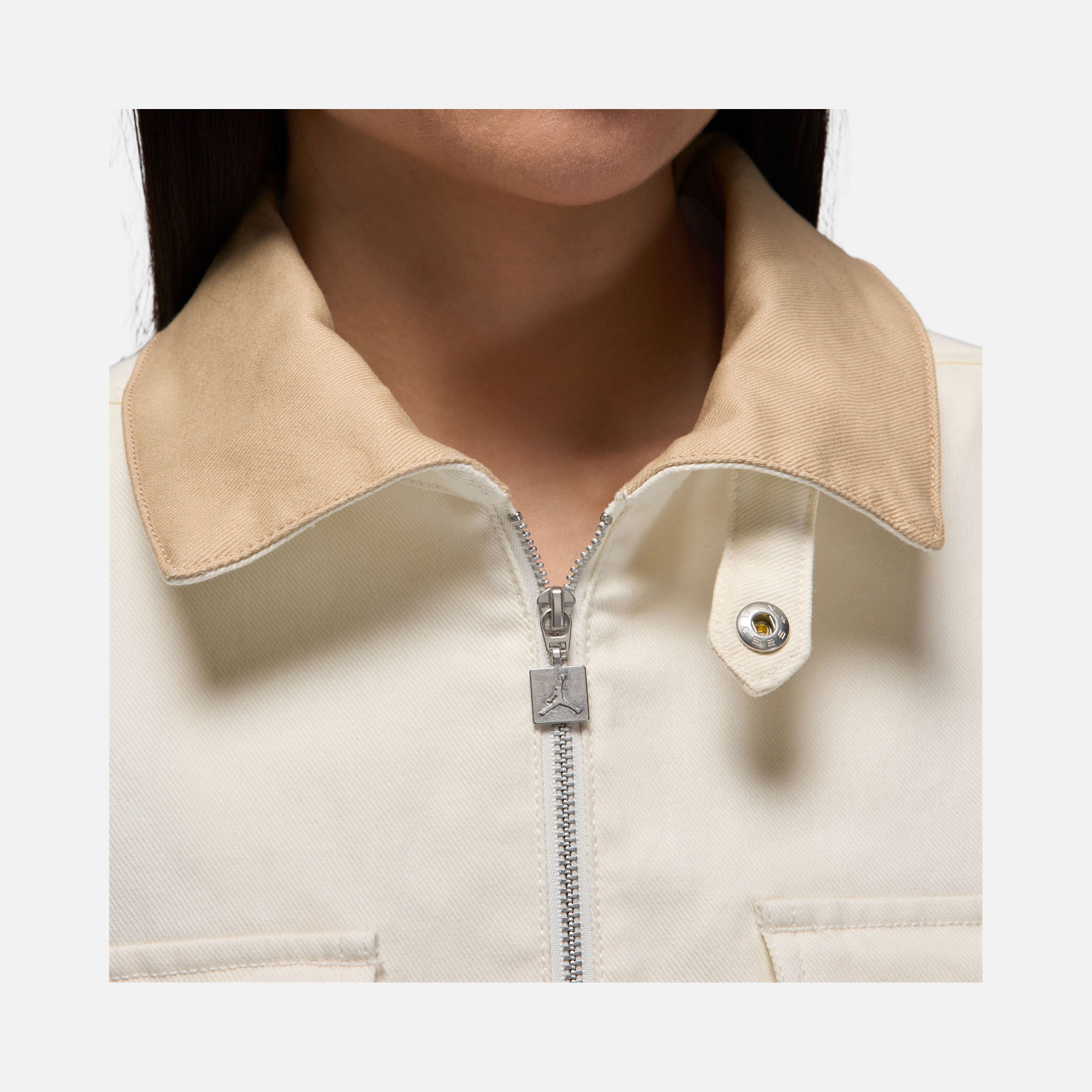 Nike Jordan Essentials Renegade Woven Twill Fabric Full-Zip Kadın Ceket