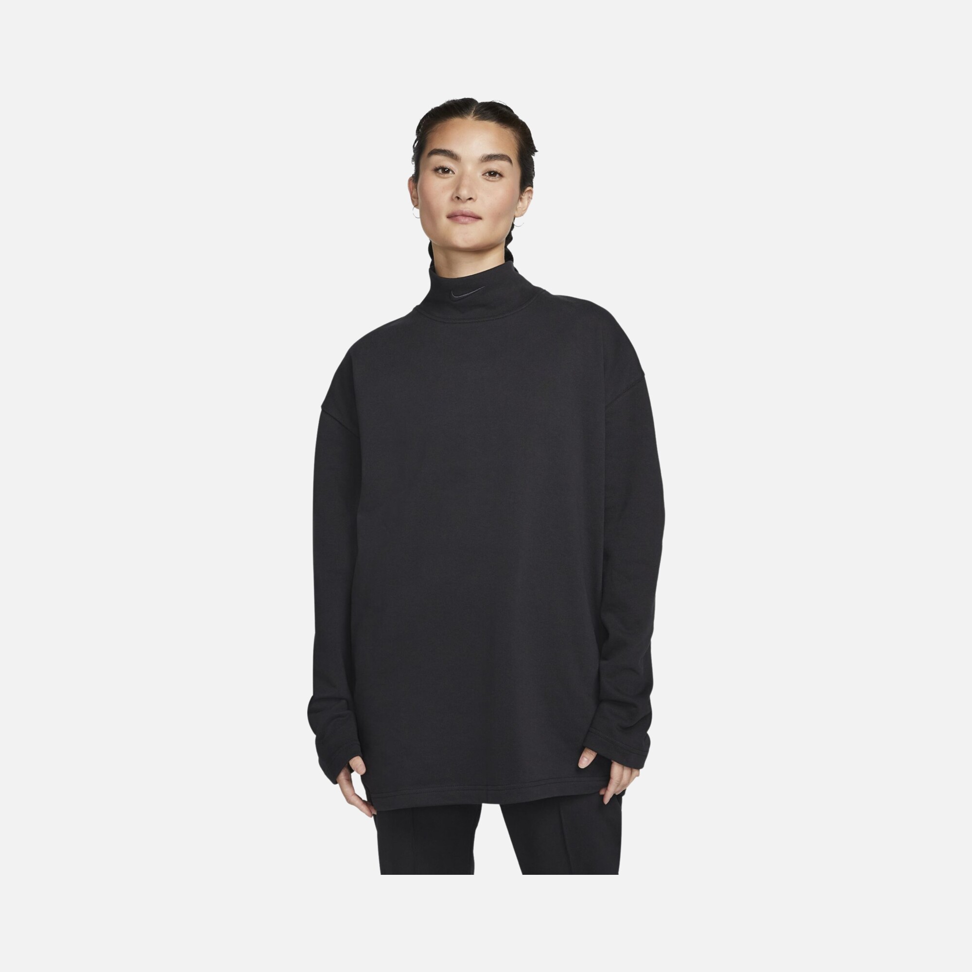 Nike Sportswear Funnel-Neck Fleece Kadın Sweatshirt