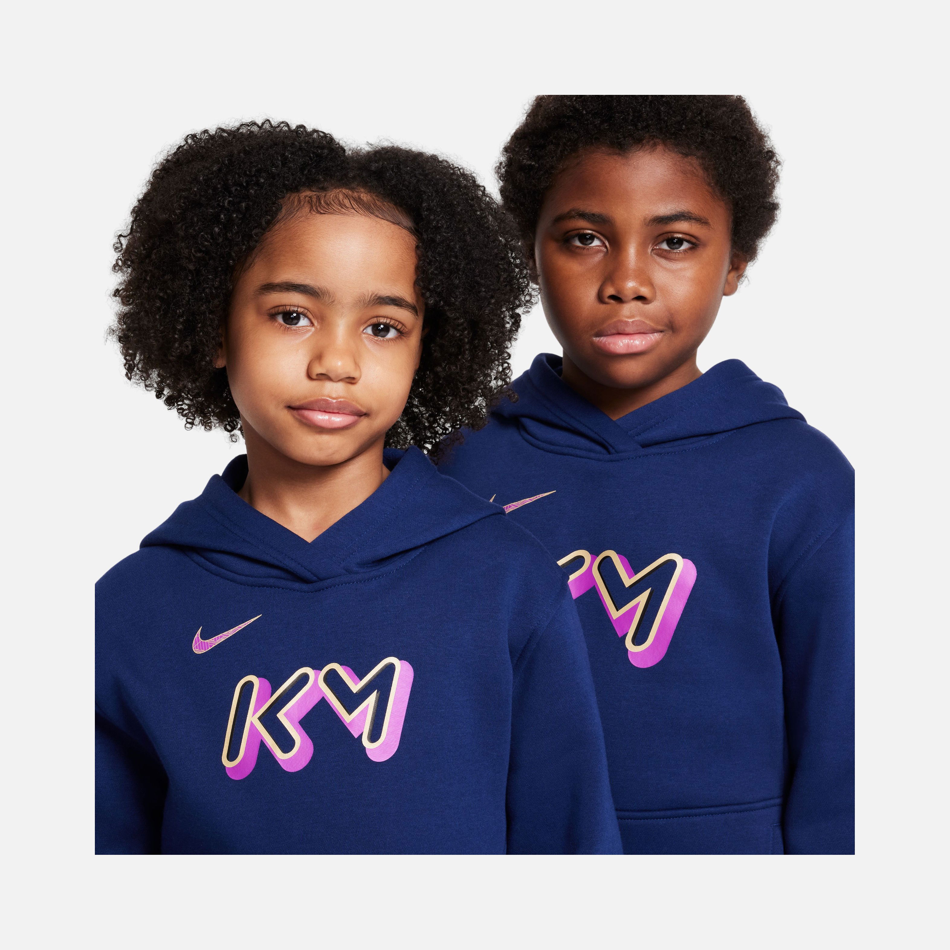 Nike Kylian Mbappe Club Fleece Hoodie Pd Çocuk Sweatshirt