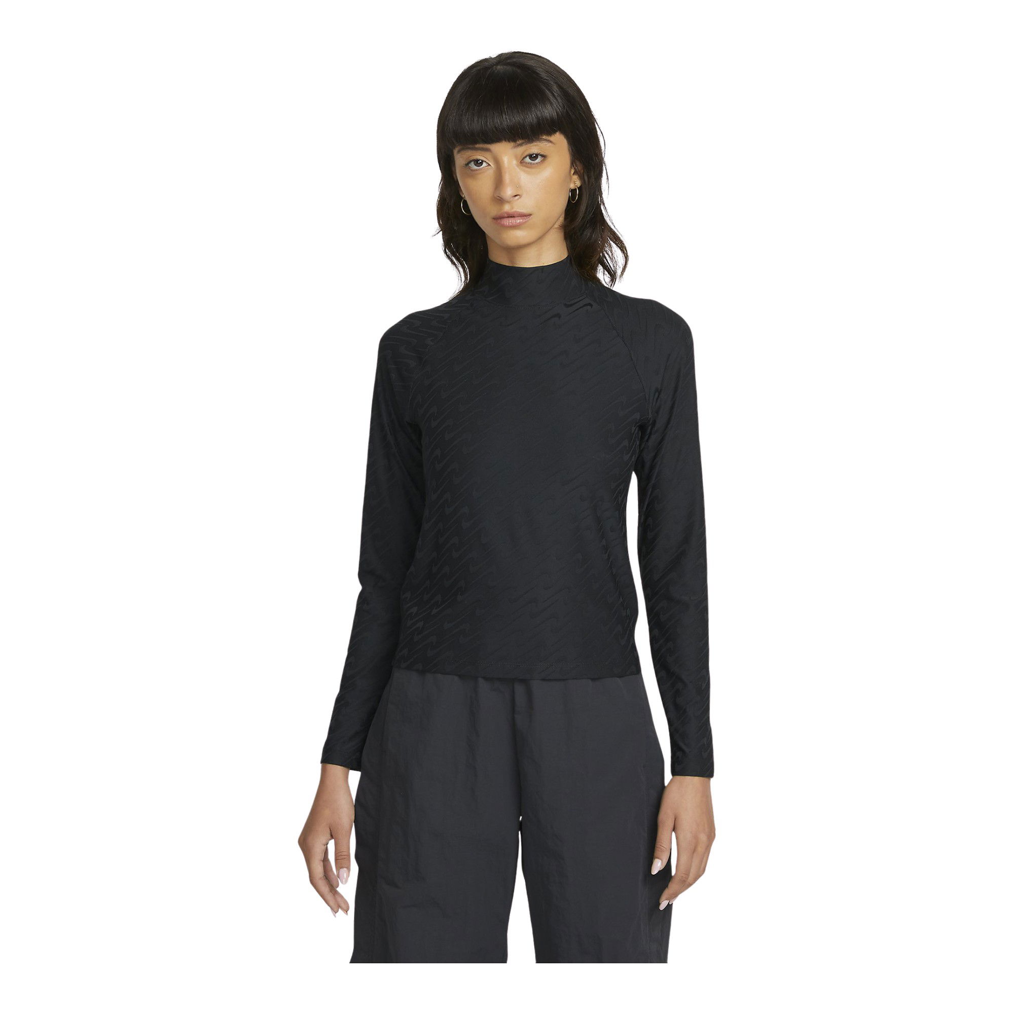 Nike Sportswear Icon Clash Turtleneck Long-Sleeve Kadın Tişört