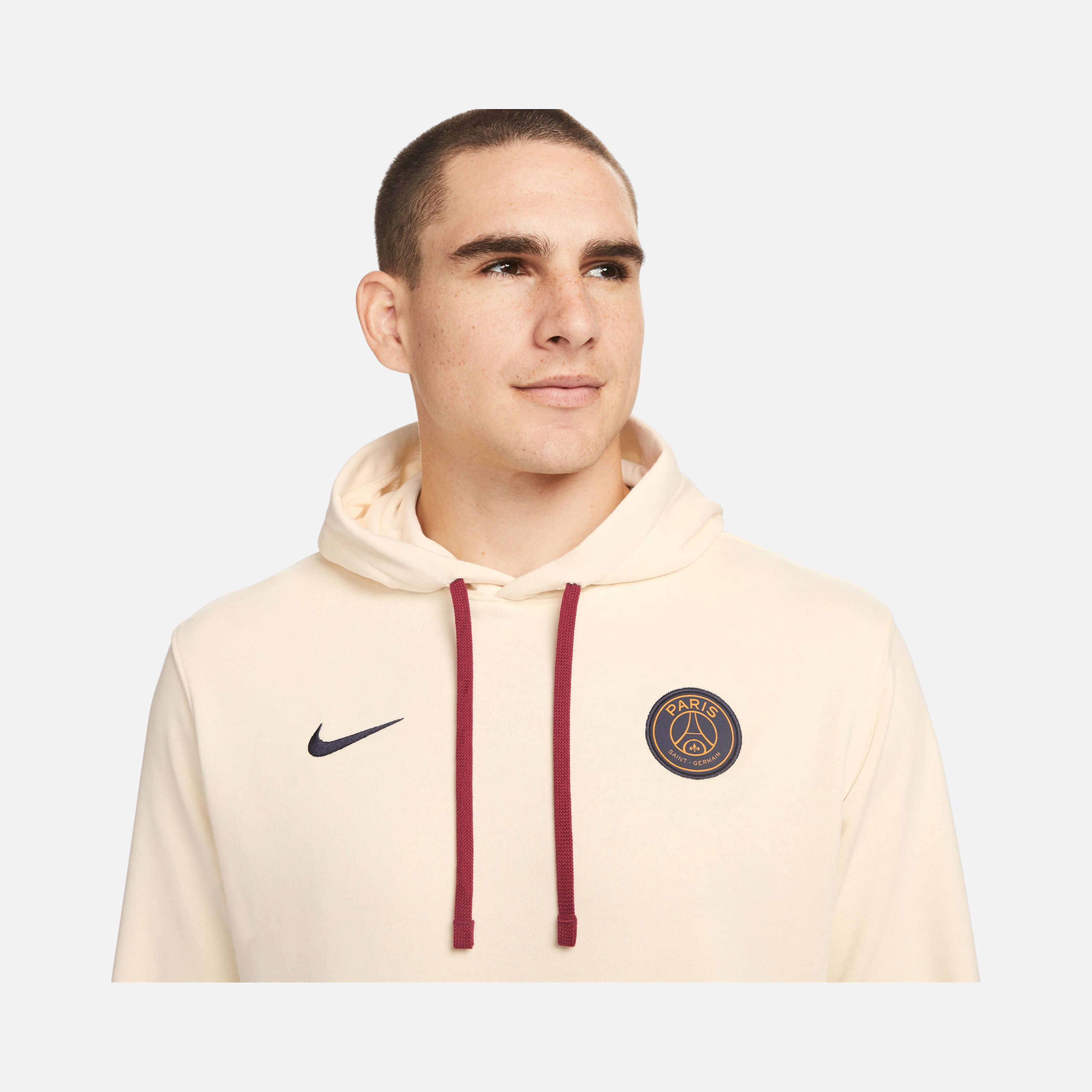 Nike Paris Saint-Germain Club Fleece Pullover Hoodie Erkek Sweatshirt