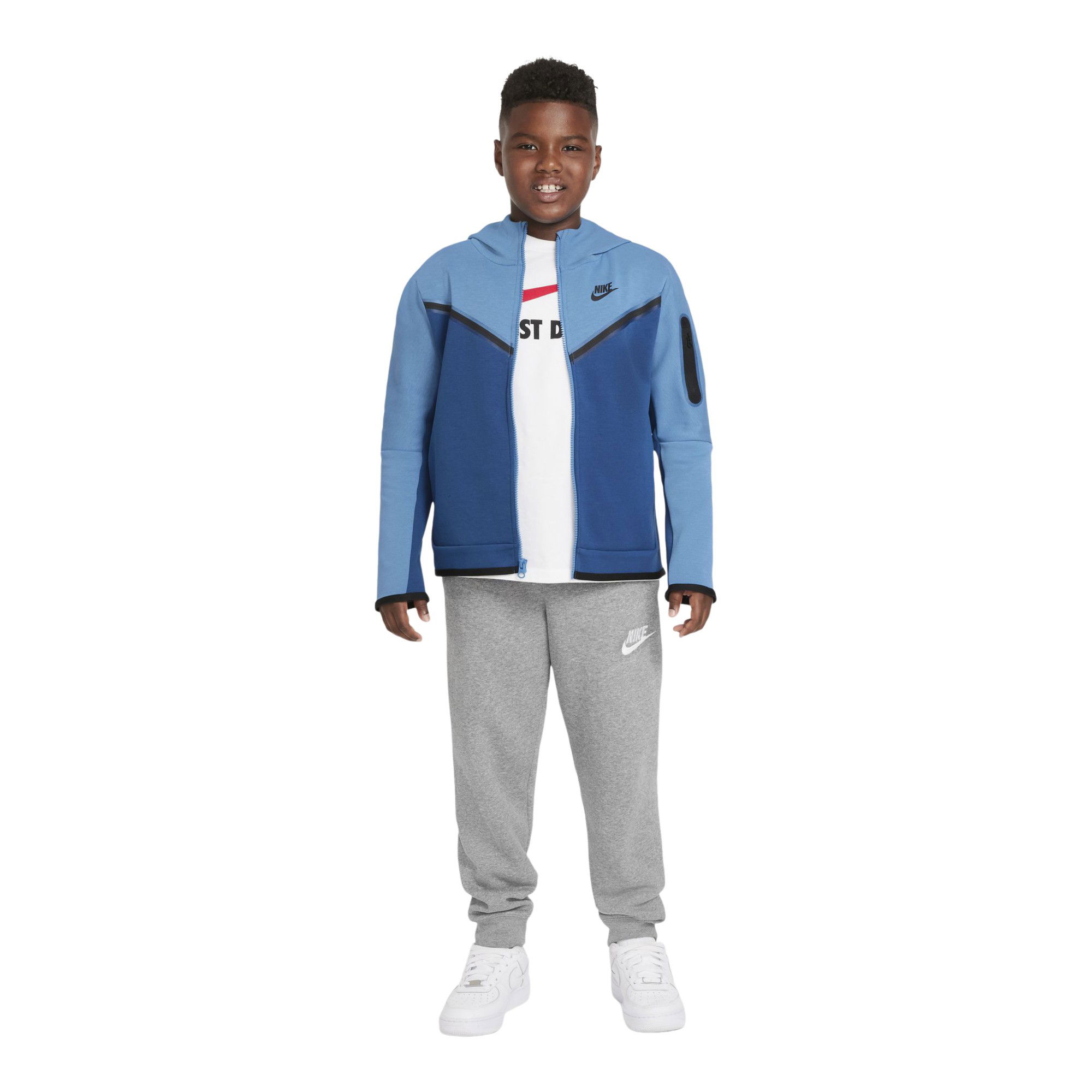 Nike Sportswear Tech Fleece Full-Zip Hoodie (Boys') Çocuk Sweatshirt