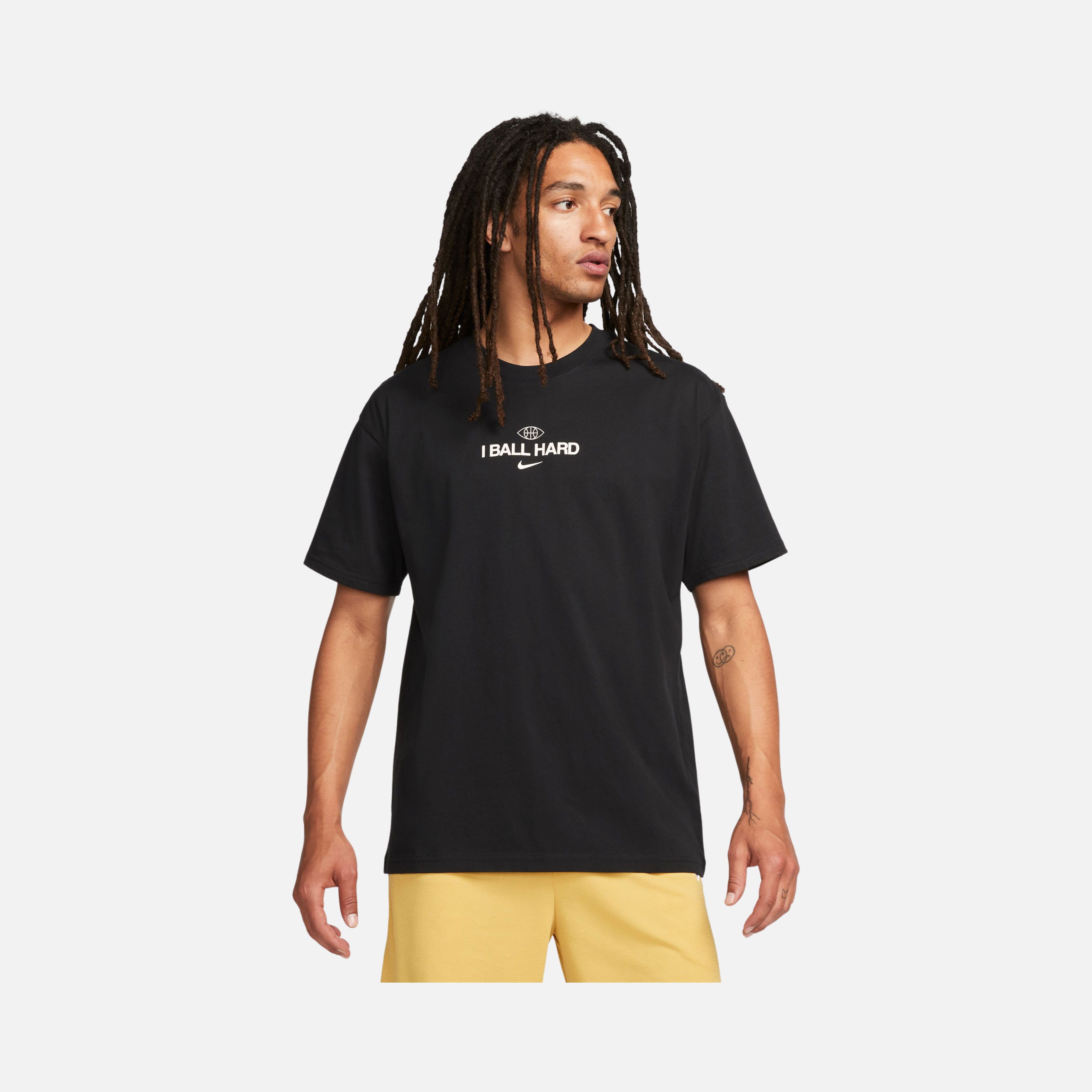 Nike Max90 Swoosh P2 Basketball Short-Sleeve Erkek Tişört