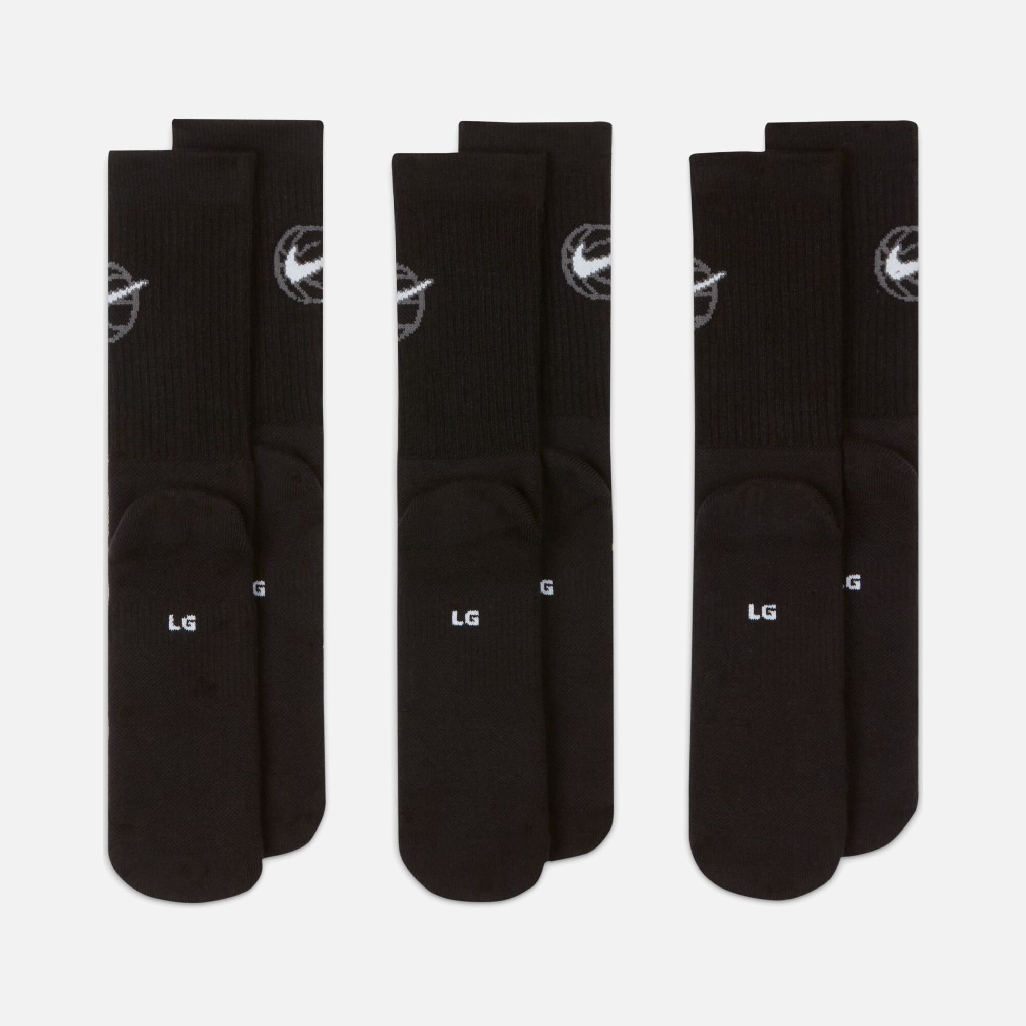 Nike Everyday Crew Basketball (3 Pairs) Unisex Çorap