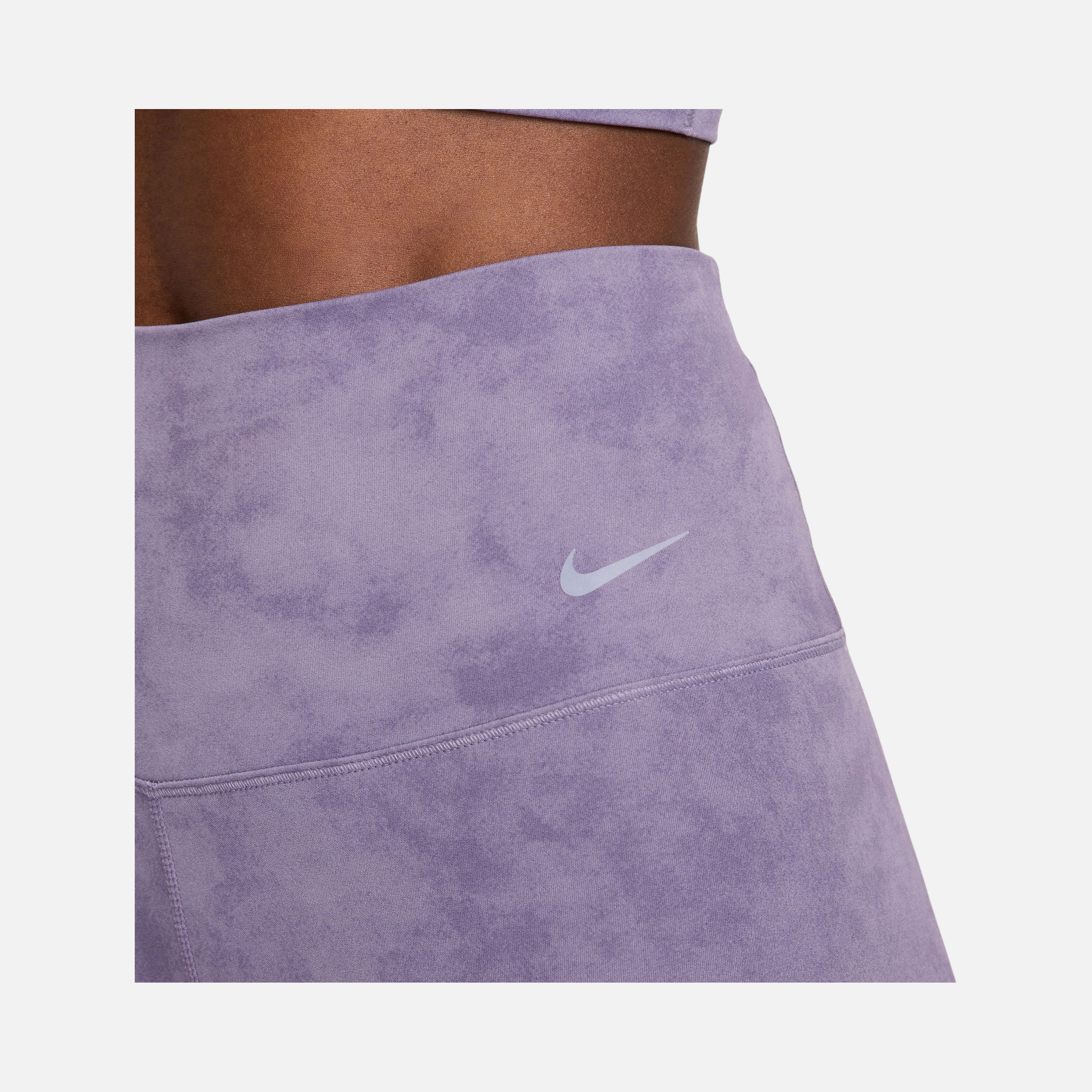 Nike Dri-Fit Zenvy High-Waisted 7/8 Tie-Dye Training Kadın Tayt