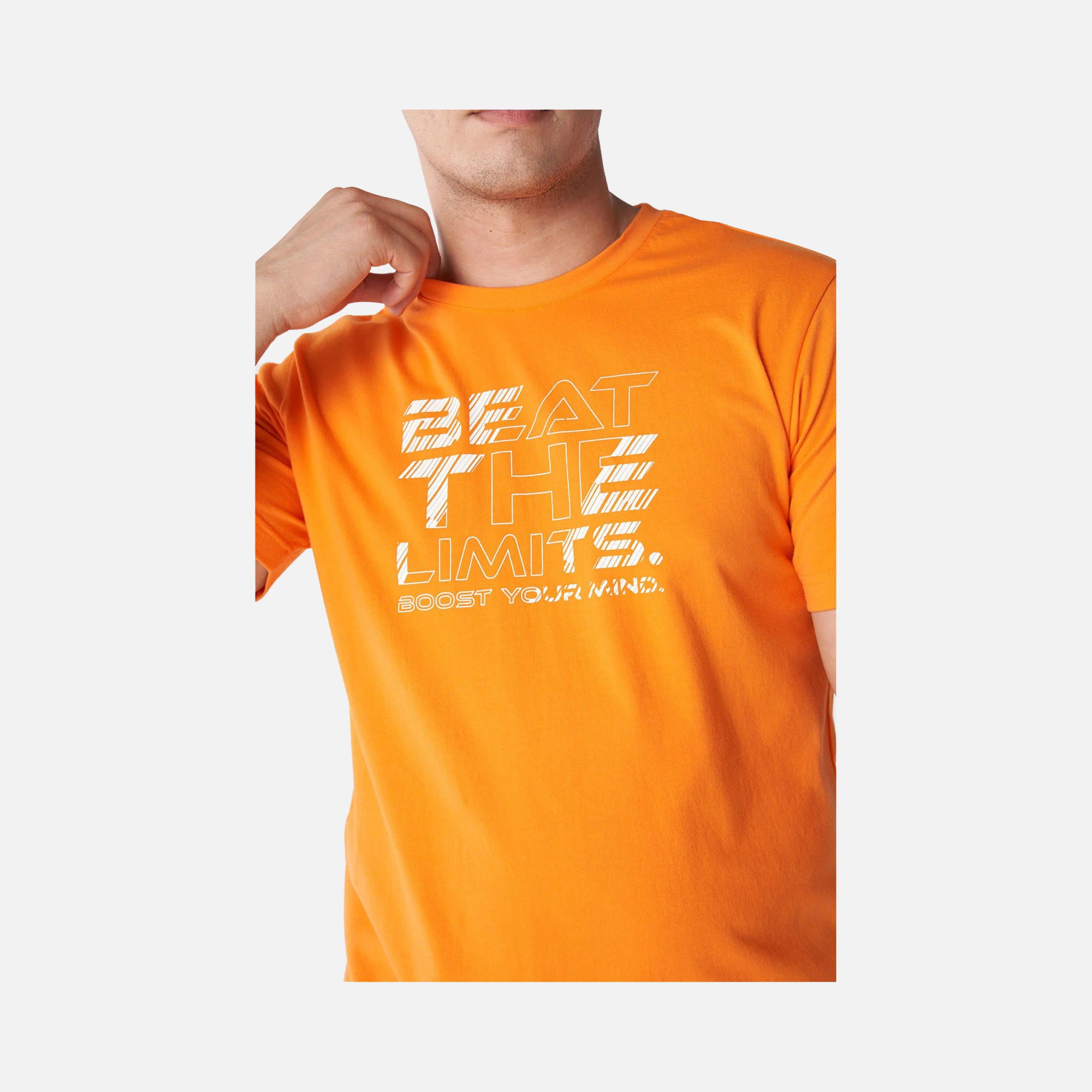 Hummel Sportswear T-TE Beat Logo Short-Sleeve Erkek Tişört