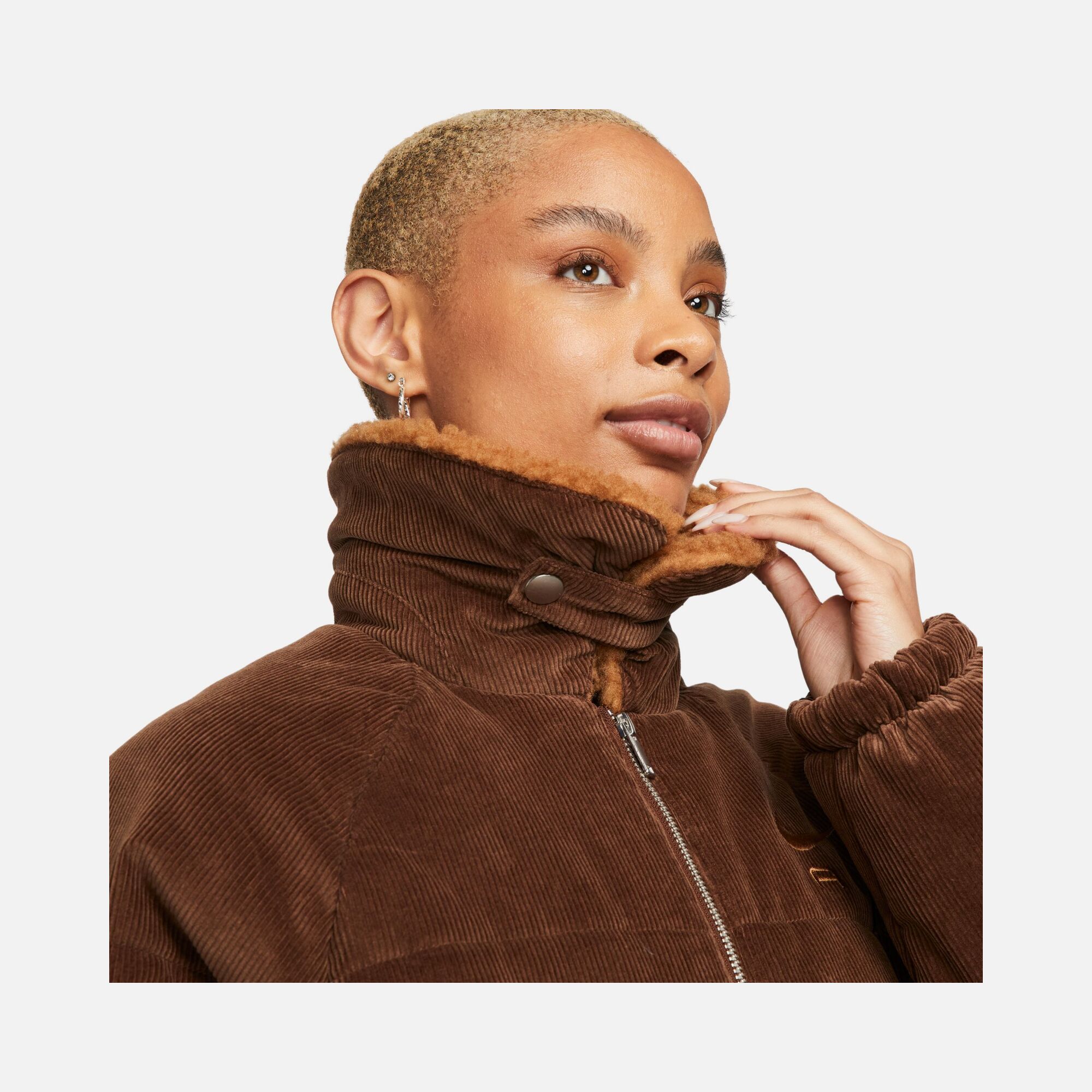 Nike Sportswear Air Therma-Fit Cord Winter Full-Zip Kadın Ceket