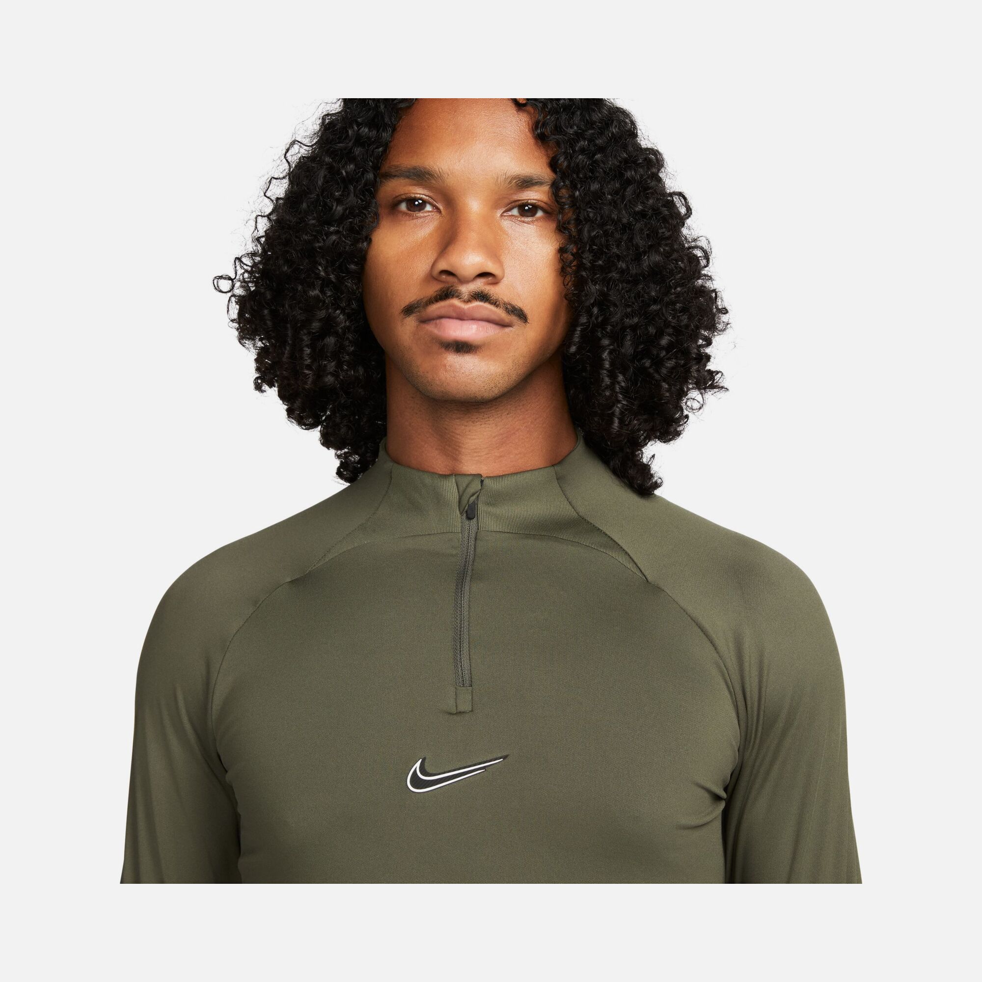 Nike Dri-Fit Strike Football Drill Training Half-Zip Long-Sleeve Erkek Tişört