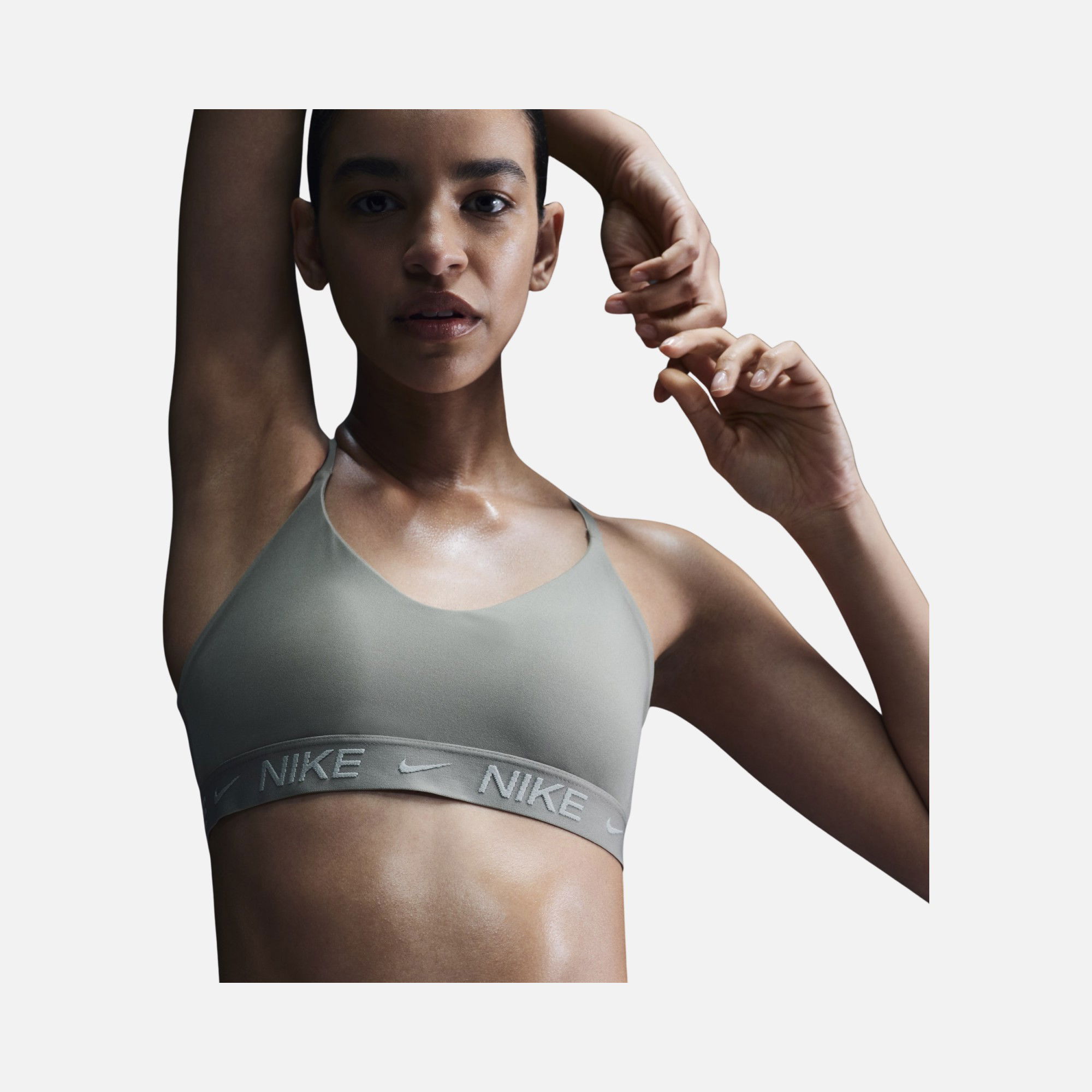 Nike Indy Light-Support Padded Adjustable Training Sports Kadın Bra