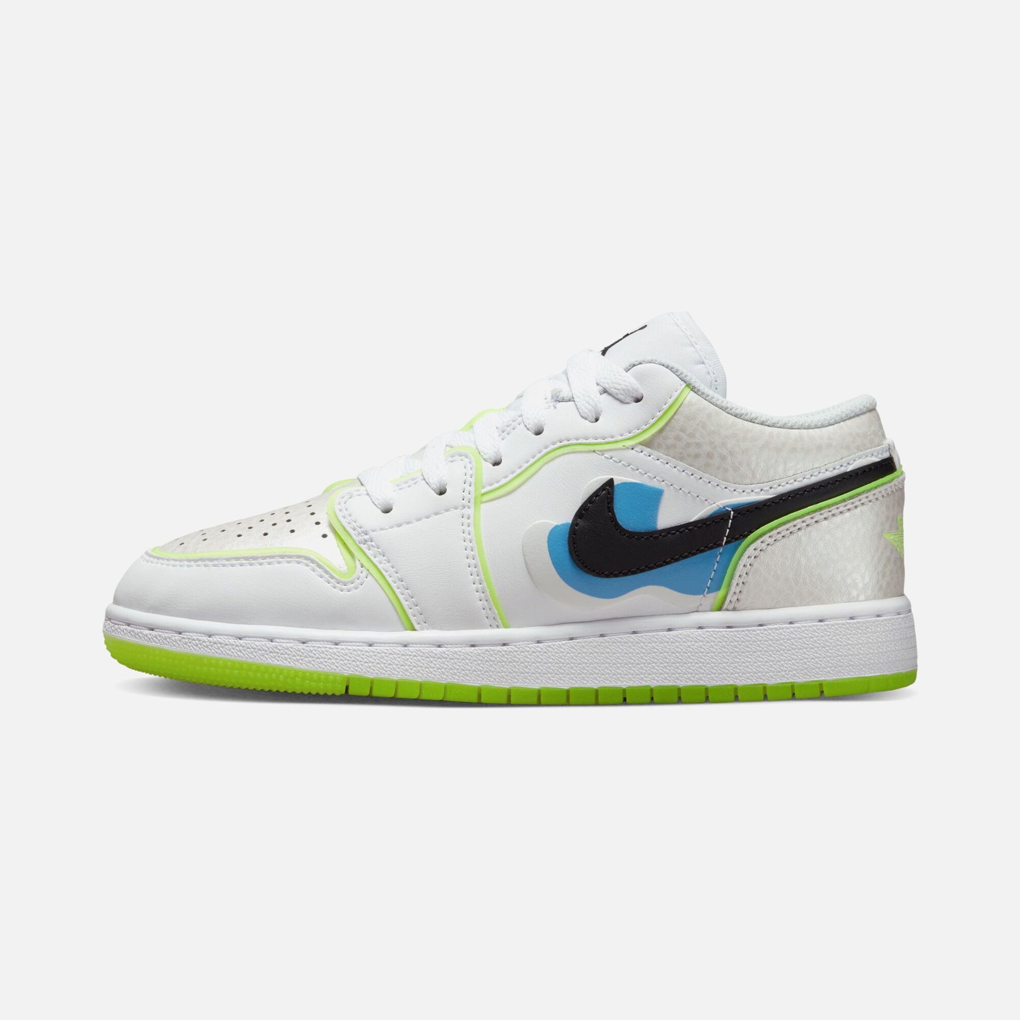 Nike Air Jordan 1 Low SE "Warped Swoosh" (GS) Spor Ayakkabı