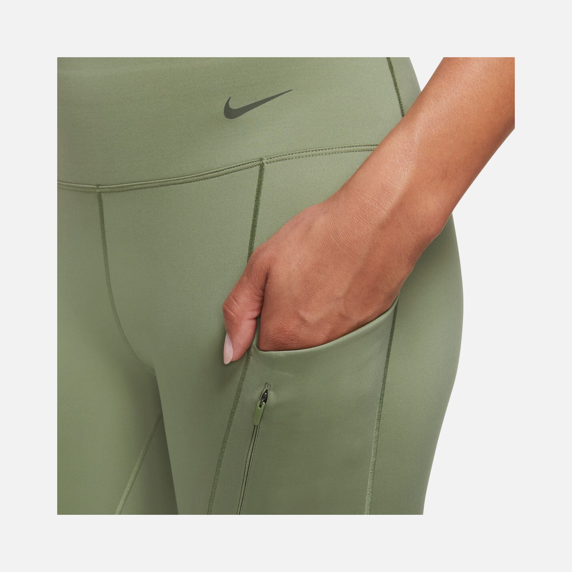 Nike Dri-Fit Go Firm-Support High-Waisted 7/8 Running Kadın Tayt