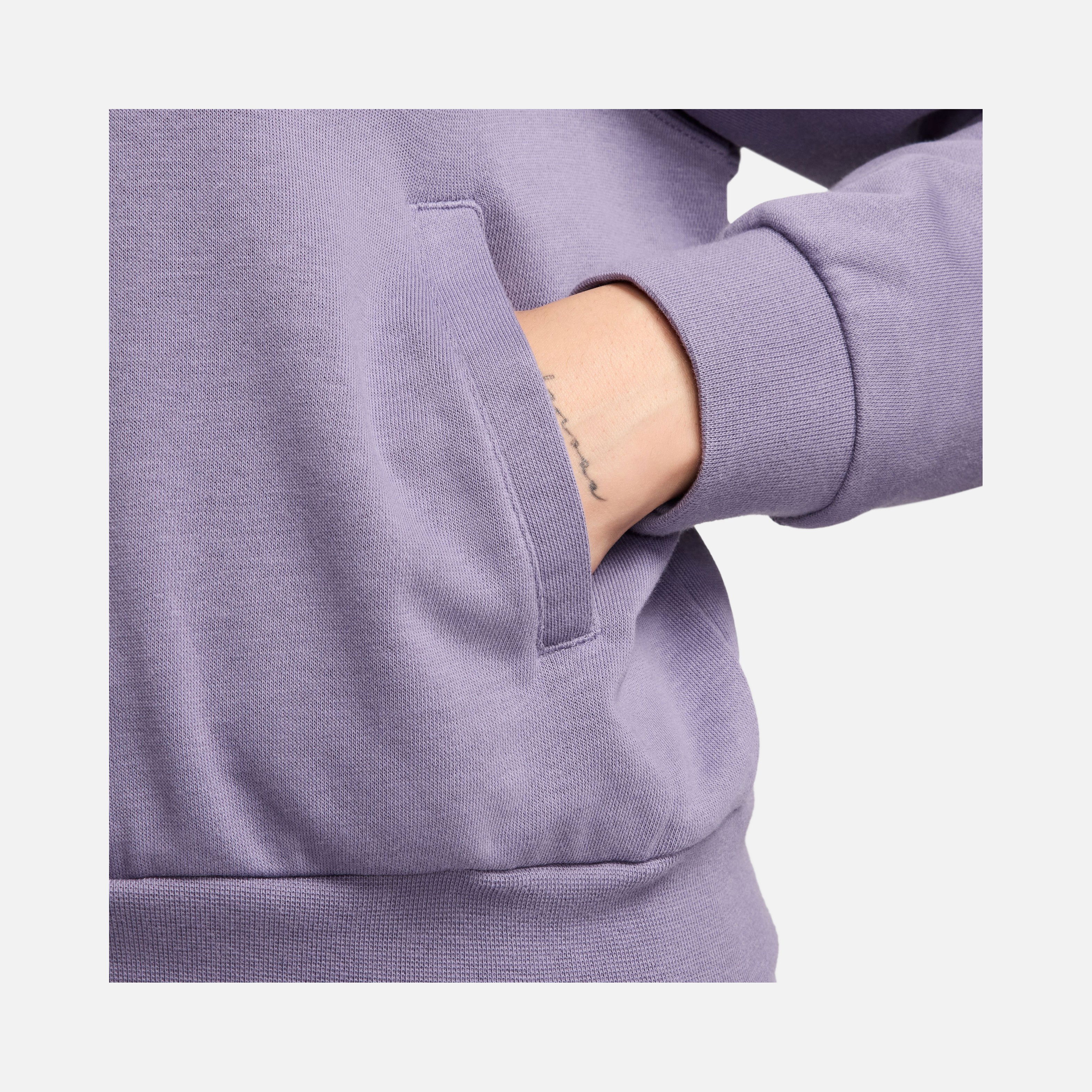 Nike Sportswear Phoenix Fleece Chill French Terry Loose Full-Zip Hoodie Kadın Sweatshirt