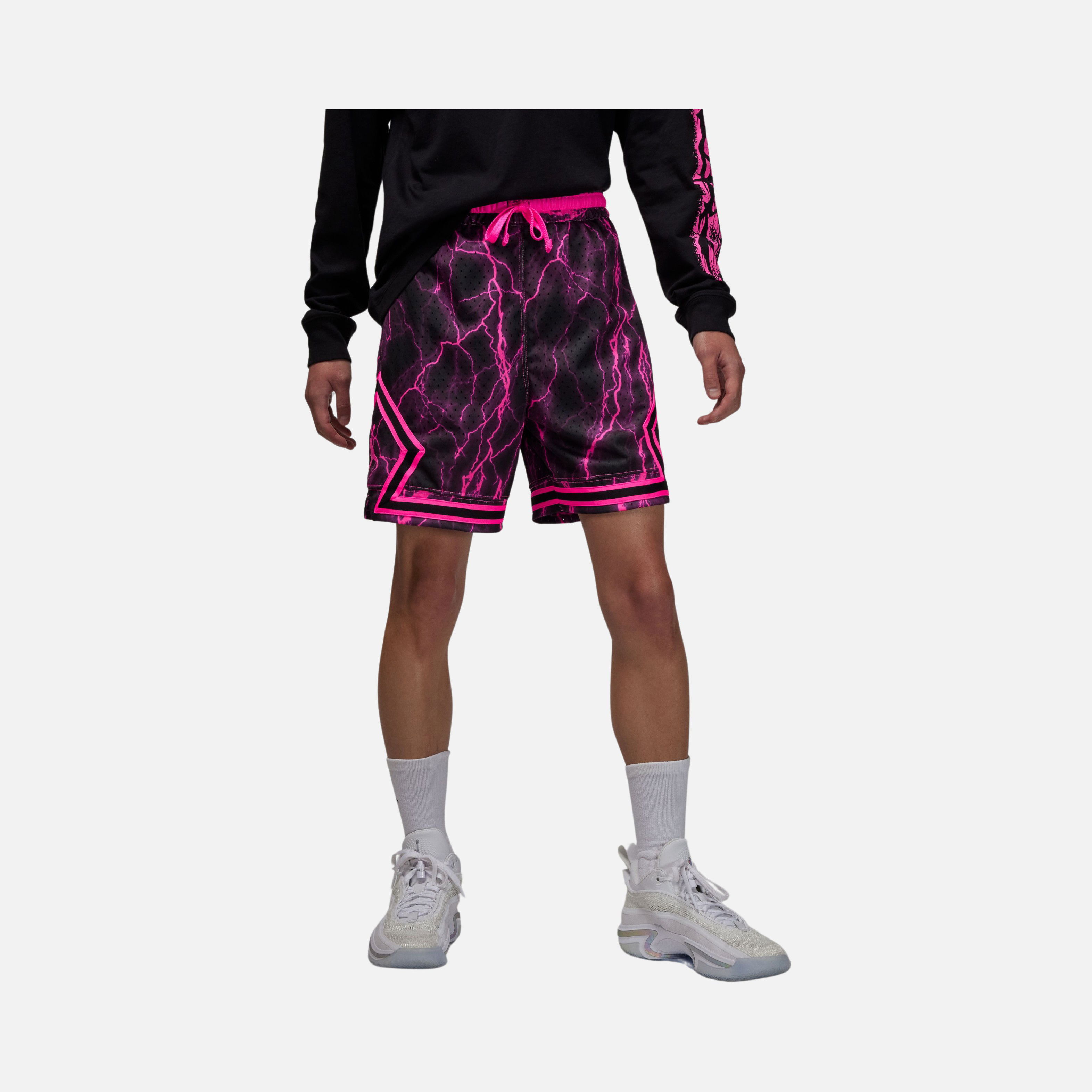 Nike Jordan Dri-Fit All-Over Printed Sport Diamond Basketball Erkek Şort