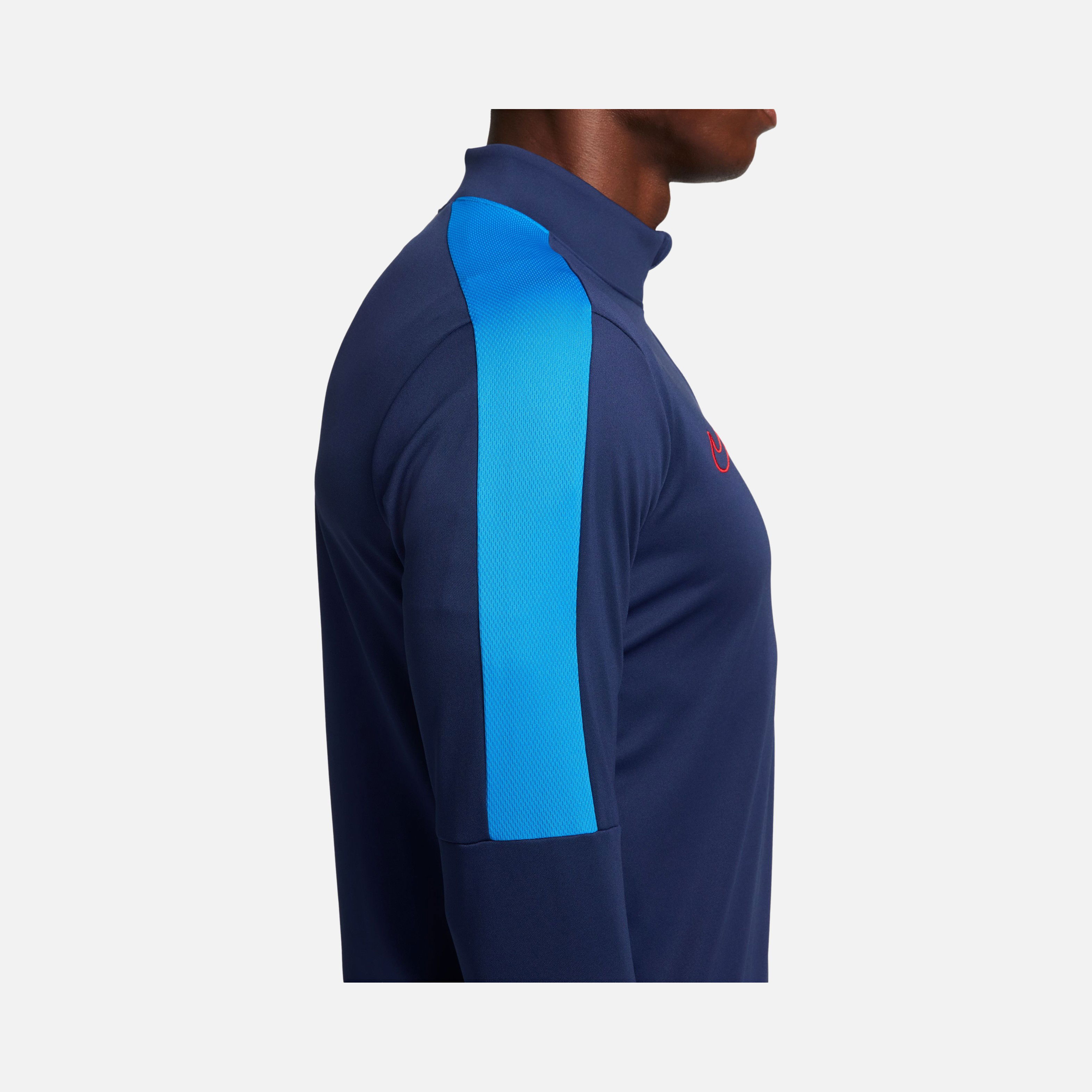 Nike Dri-Fit Academy 23 Soccer Drill 1/2-Zip Long-Sleeve Erkek Tişört