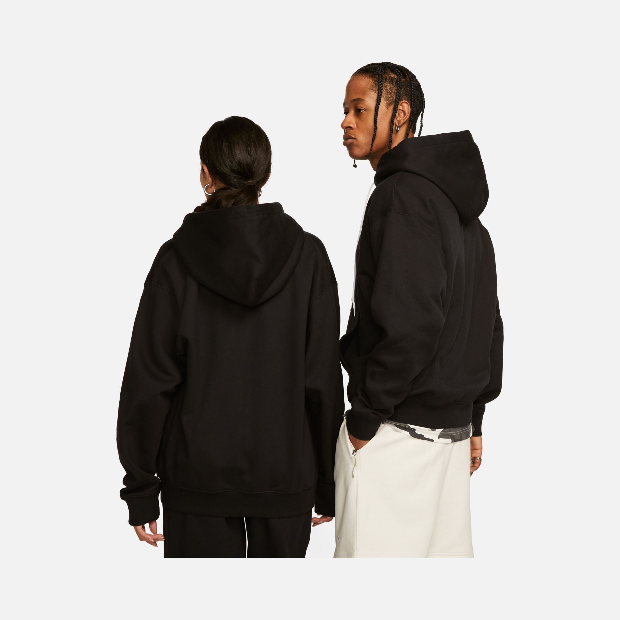 Nike Sportswear Solo Swoosh Full-Zip Hooded Erkek Sweatshirt